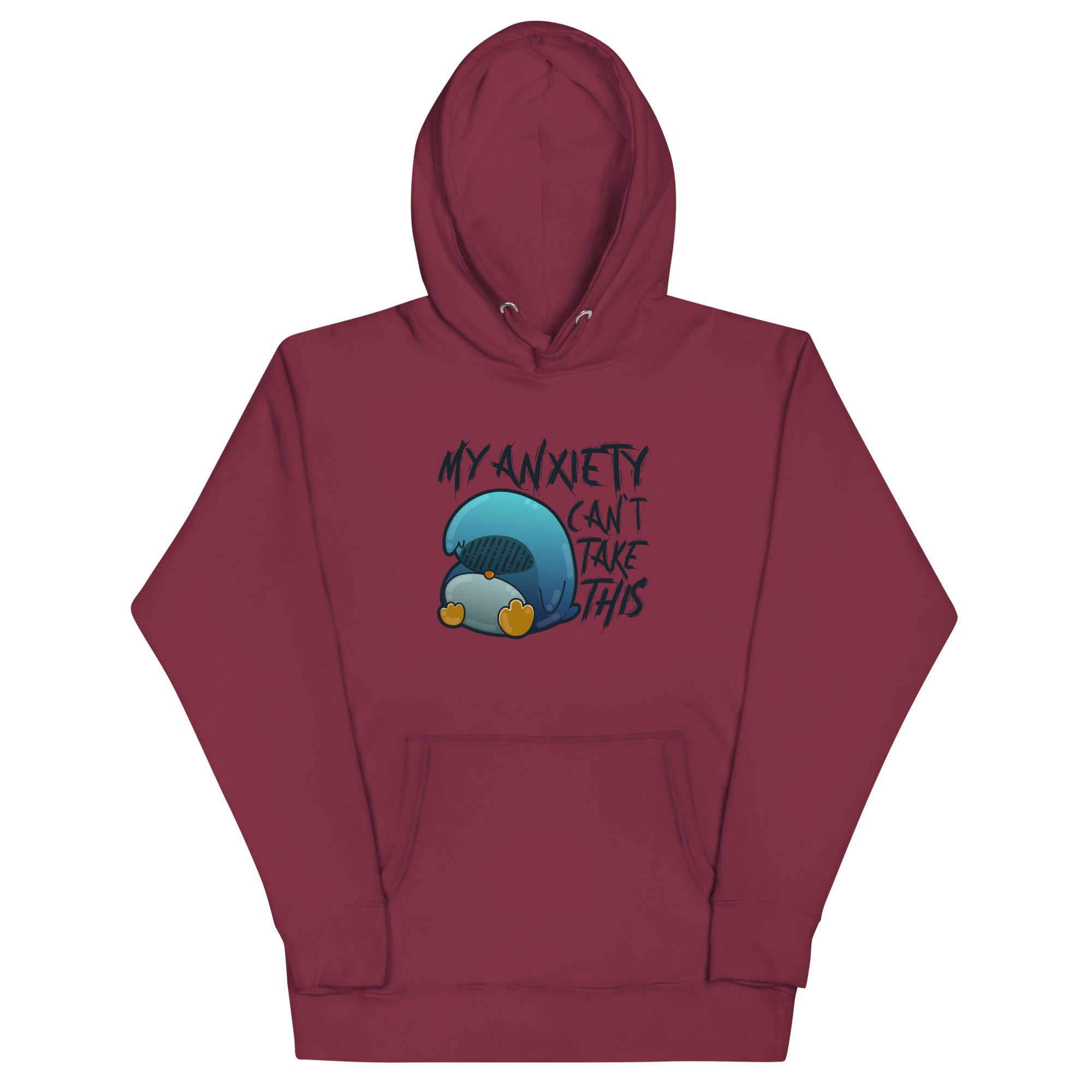 MY ANXIETY CANT TAKE THIS - Hoodie - ChubbleGumLLC