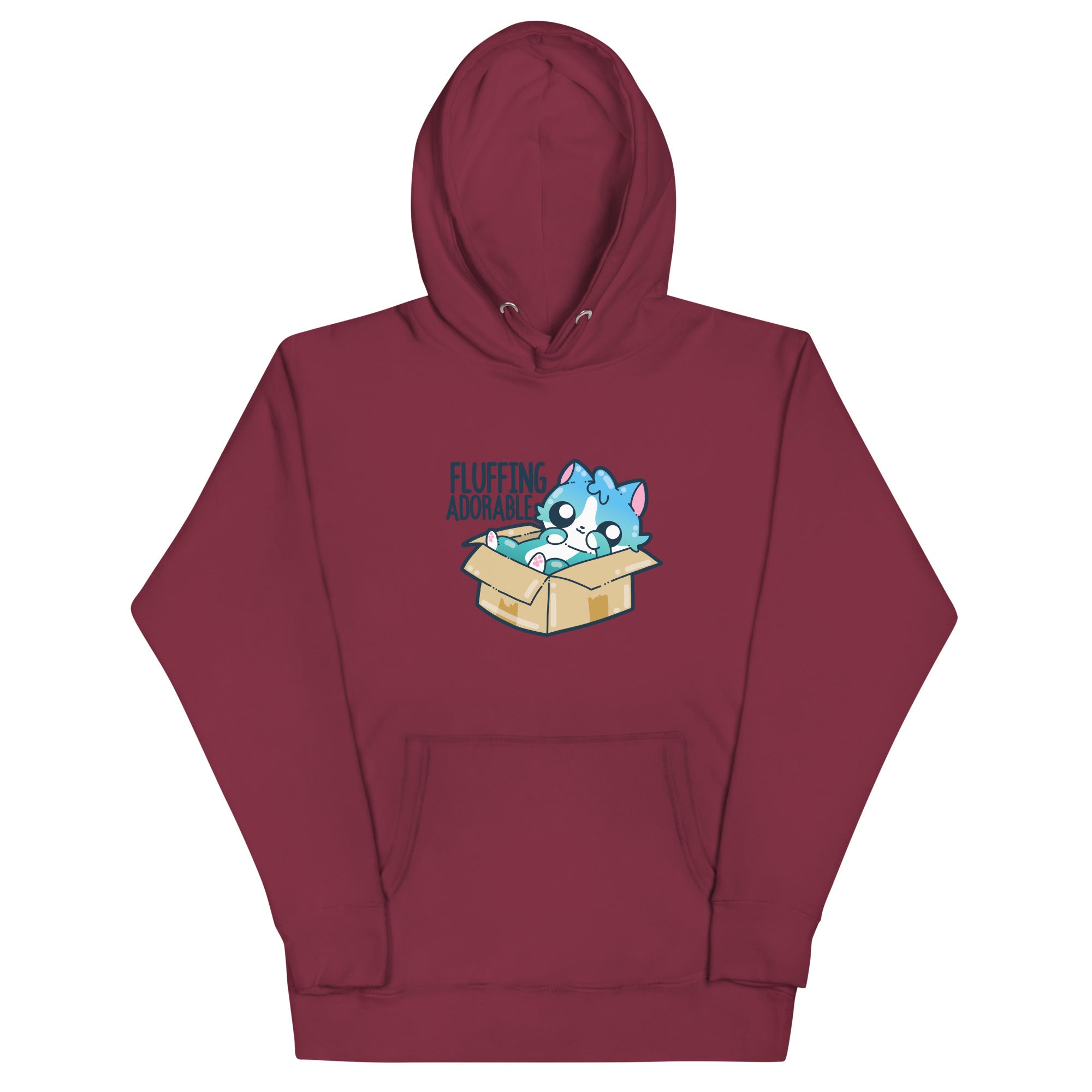 FLUFFING ADORABLE - Hoodie - ChubbleGumLLC
