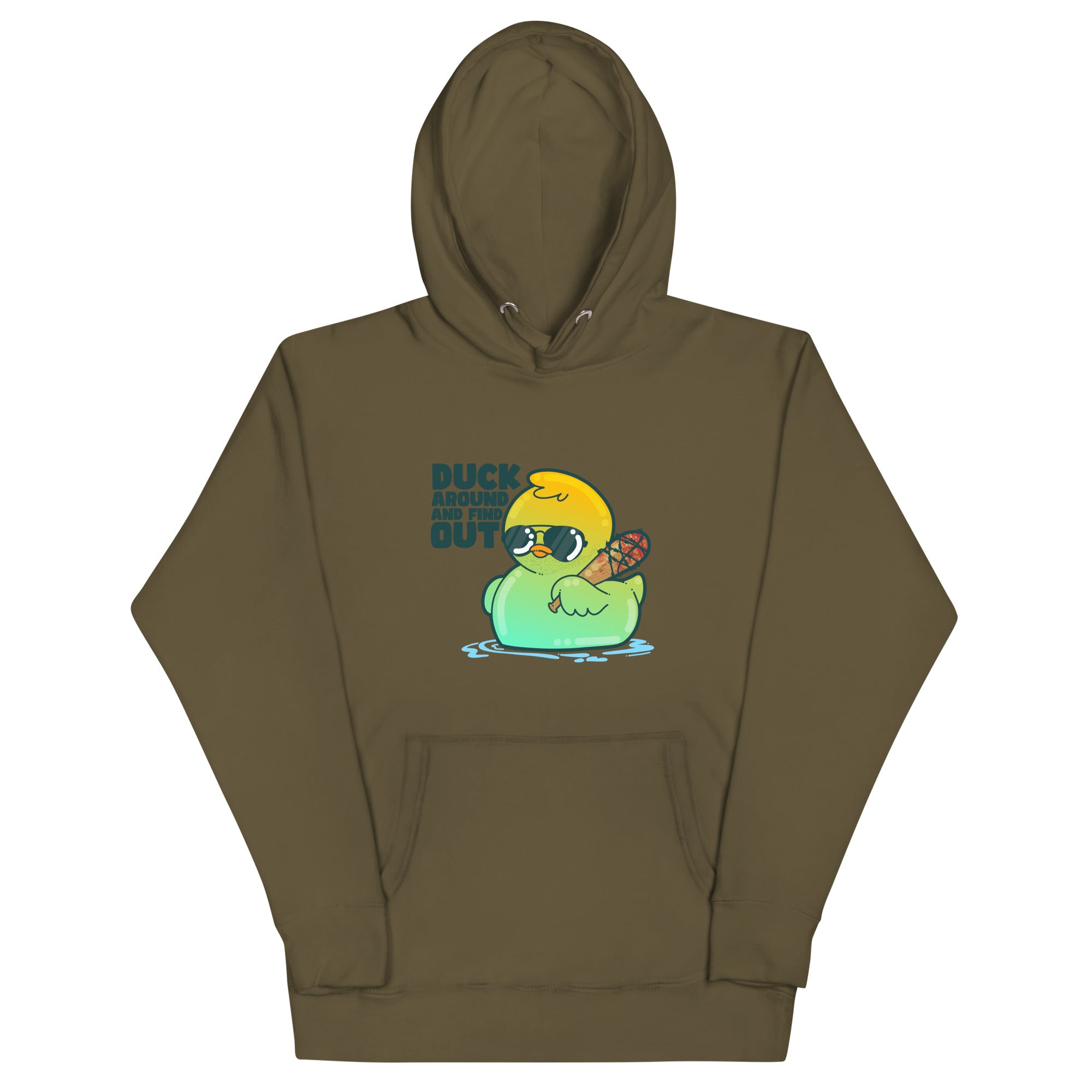 DUCK AROUND AND FIND OUT - Hoodie - ChubbleGumLLC
