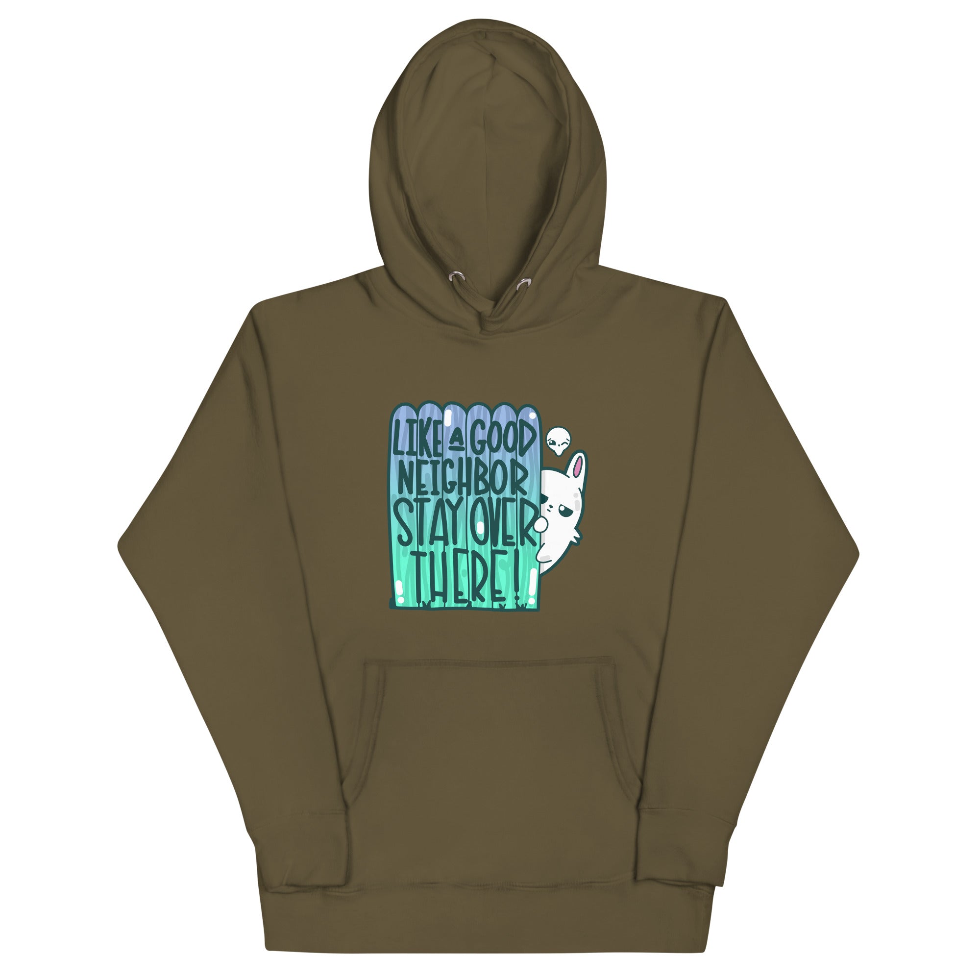 LIKE A GOOD NEIGHBOR - Hoodie - ChubbleGumLLC