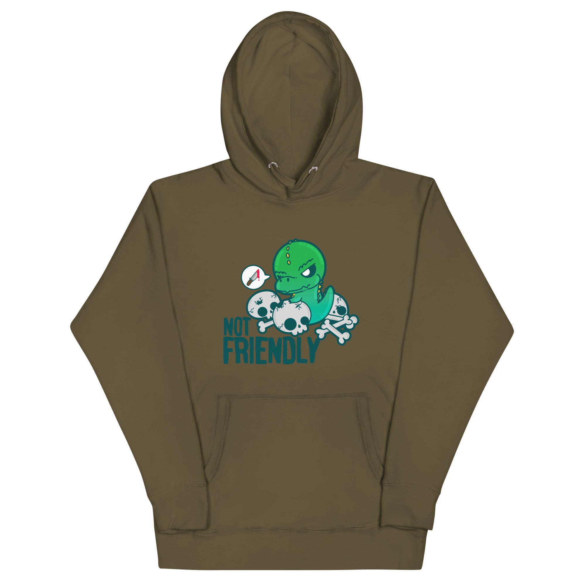 NOT FRIENDLY - Hoodie - ChubbleGumLLC