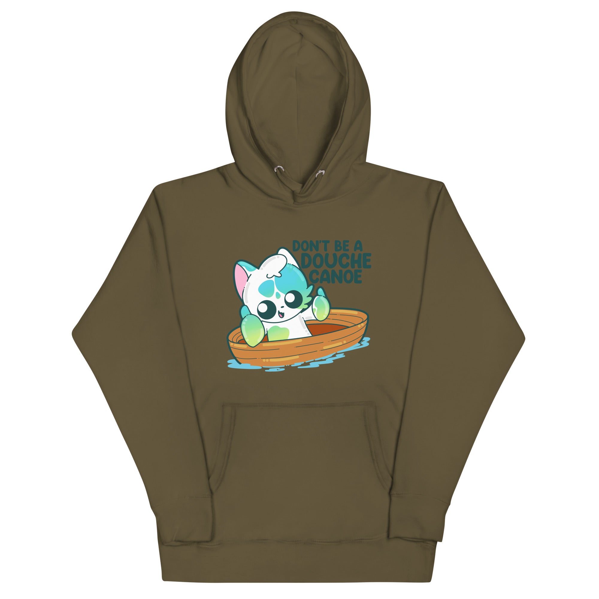 DONT BE A DOUCHE CANOE - Hoodie - ChubbleGumLLC
