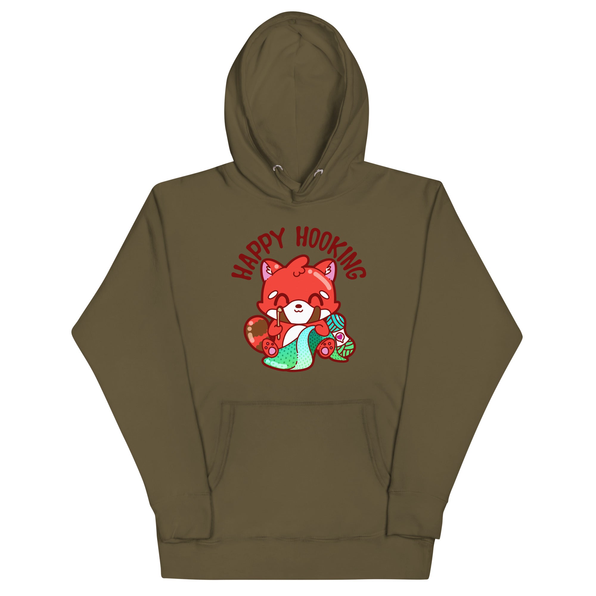 HAPPY HOOKING - Hoodie - ChubbleGumLLC