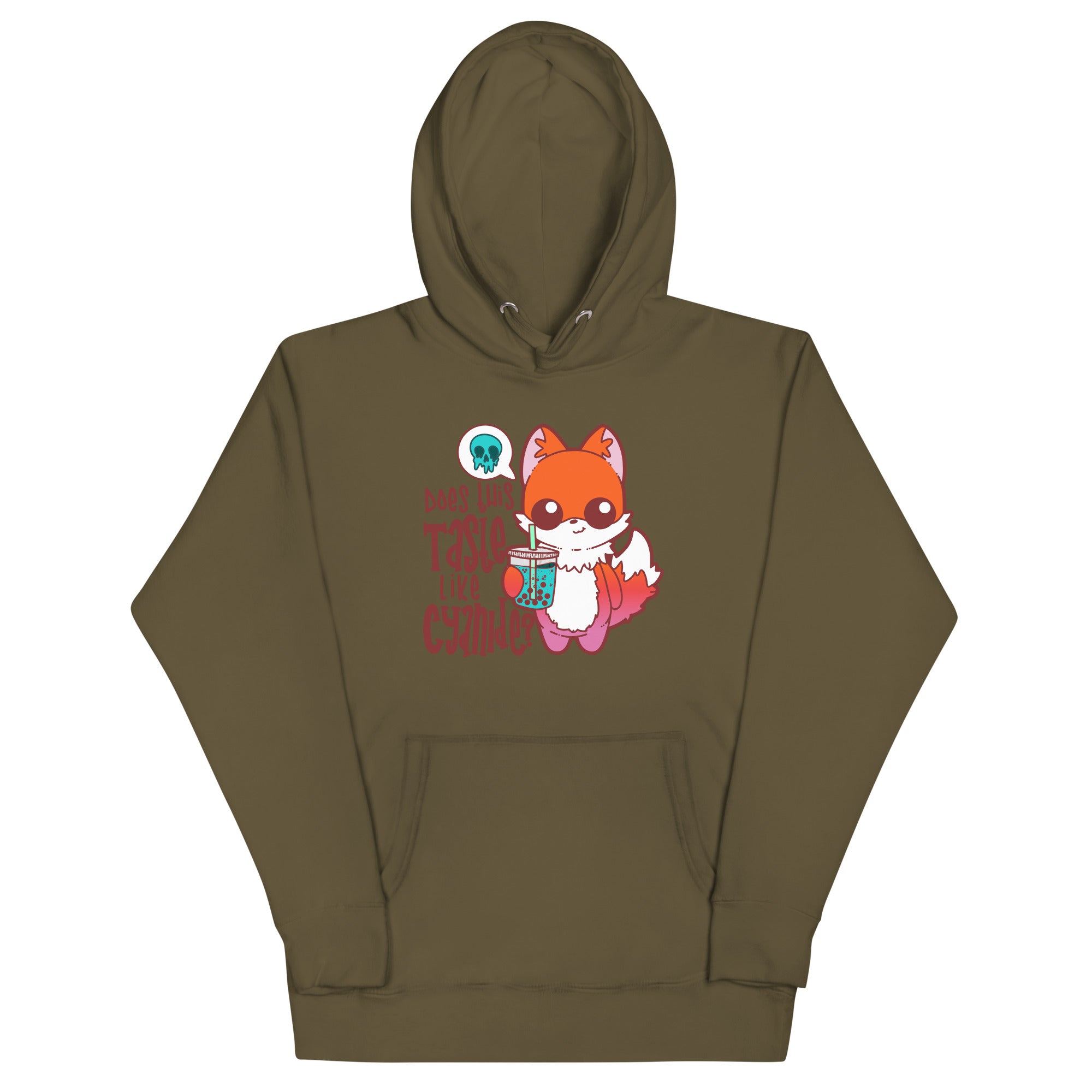 DOES THIS TASTE LIKE CYANIDE - Hoodie - ChubbleGumLLC