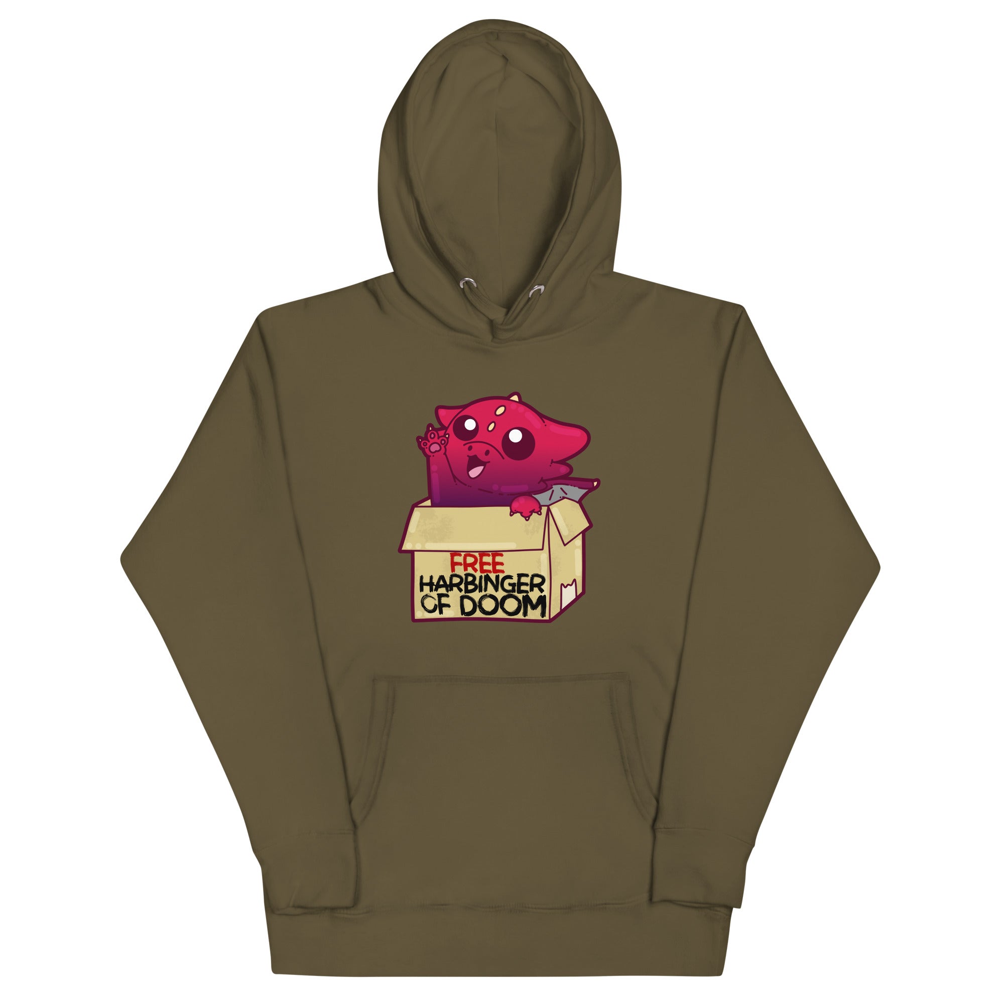 FREE HARBINGER OF DOOM - Hoodie - ChubbleGumLLC