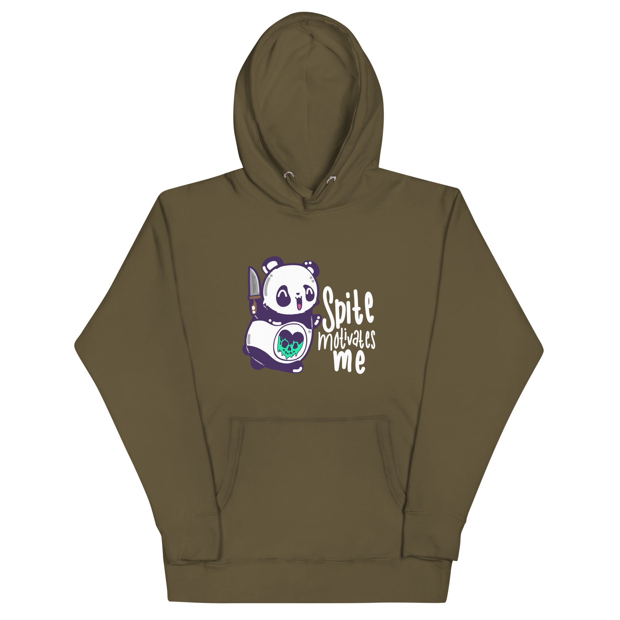SPITE MOTIVATES ME - Modded Hoodie - ChubbleGumLLC
