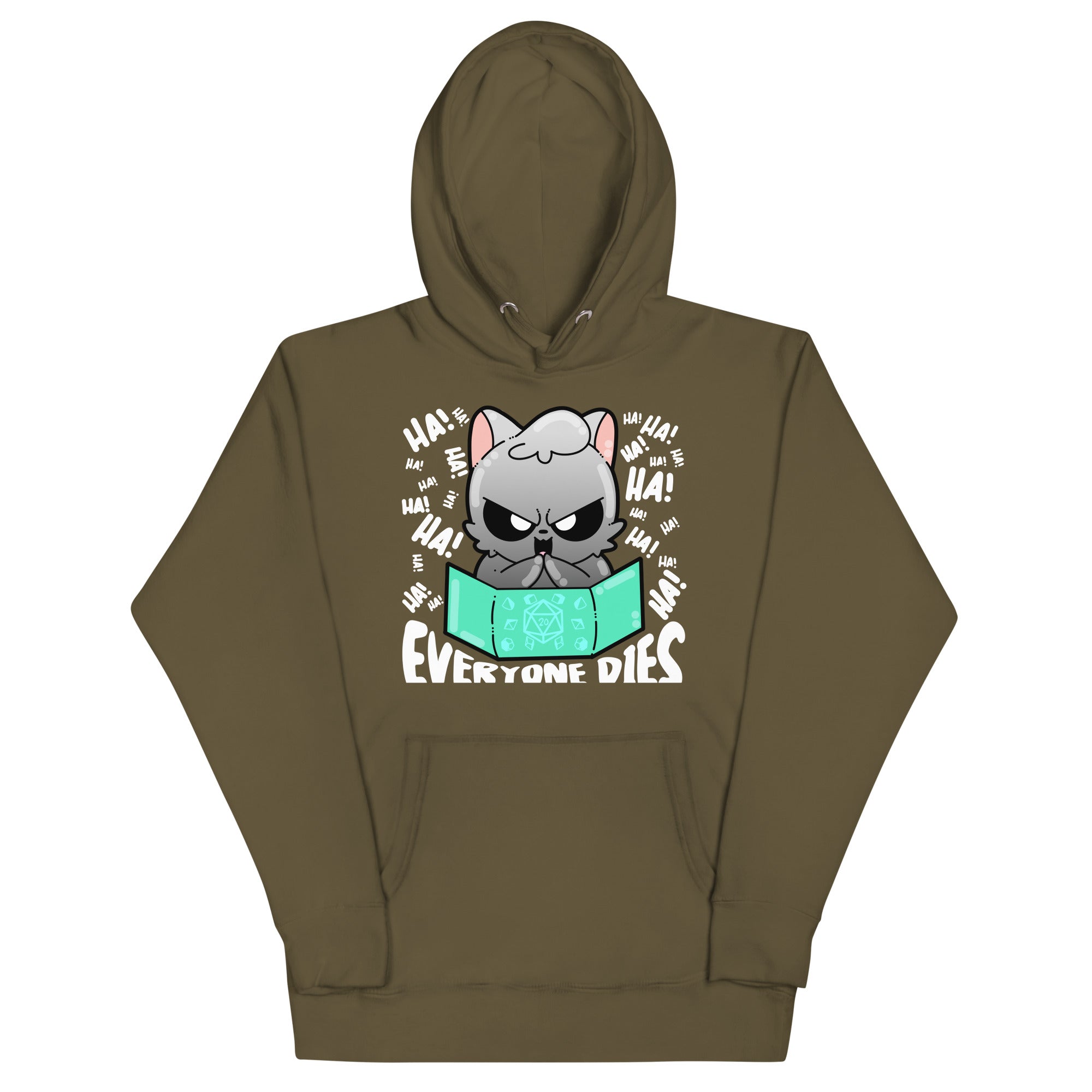 EVERYONE DIES - Hoodie - ChubbleGumLLC