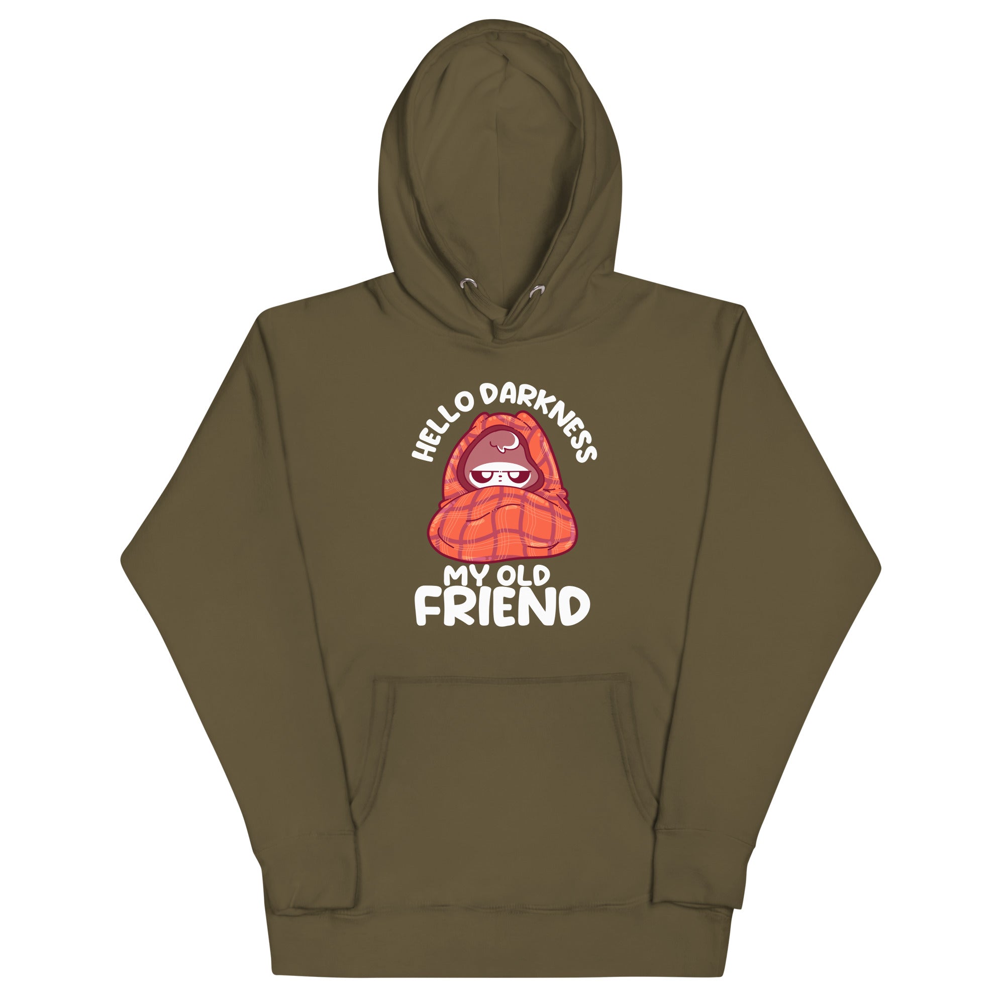 HELLO DARKNESS - Modified Hoodie - ChubbleGumLLC