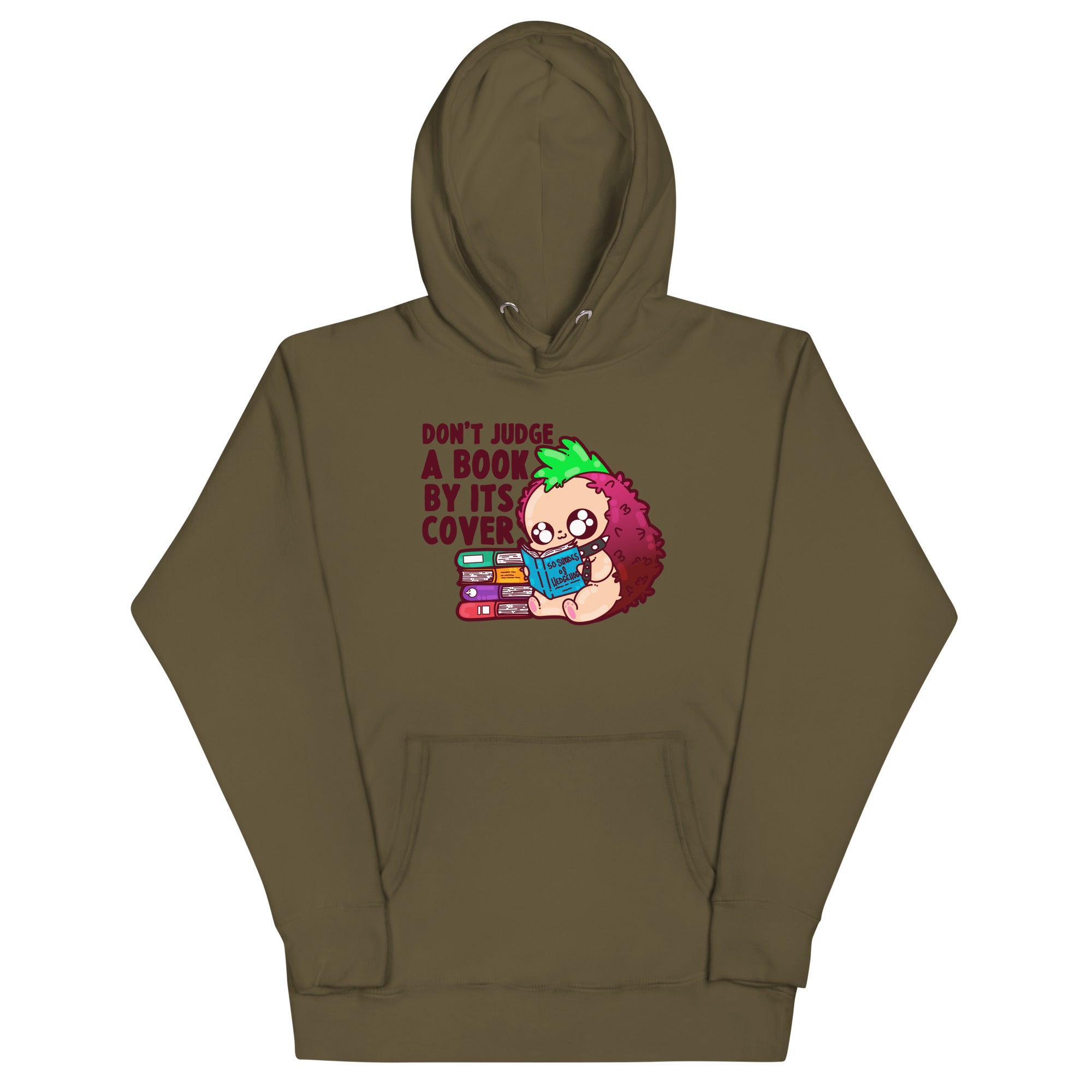 DONT JUDGE A BOOK - Hoodie - ChubbleGumLLC