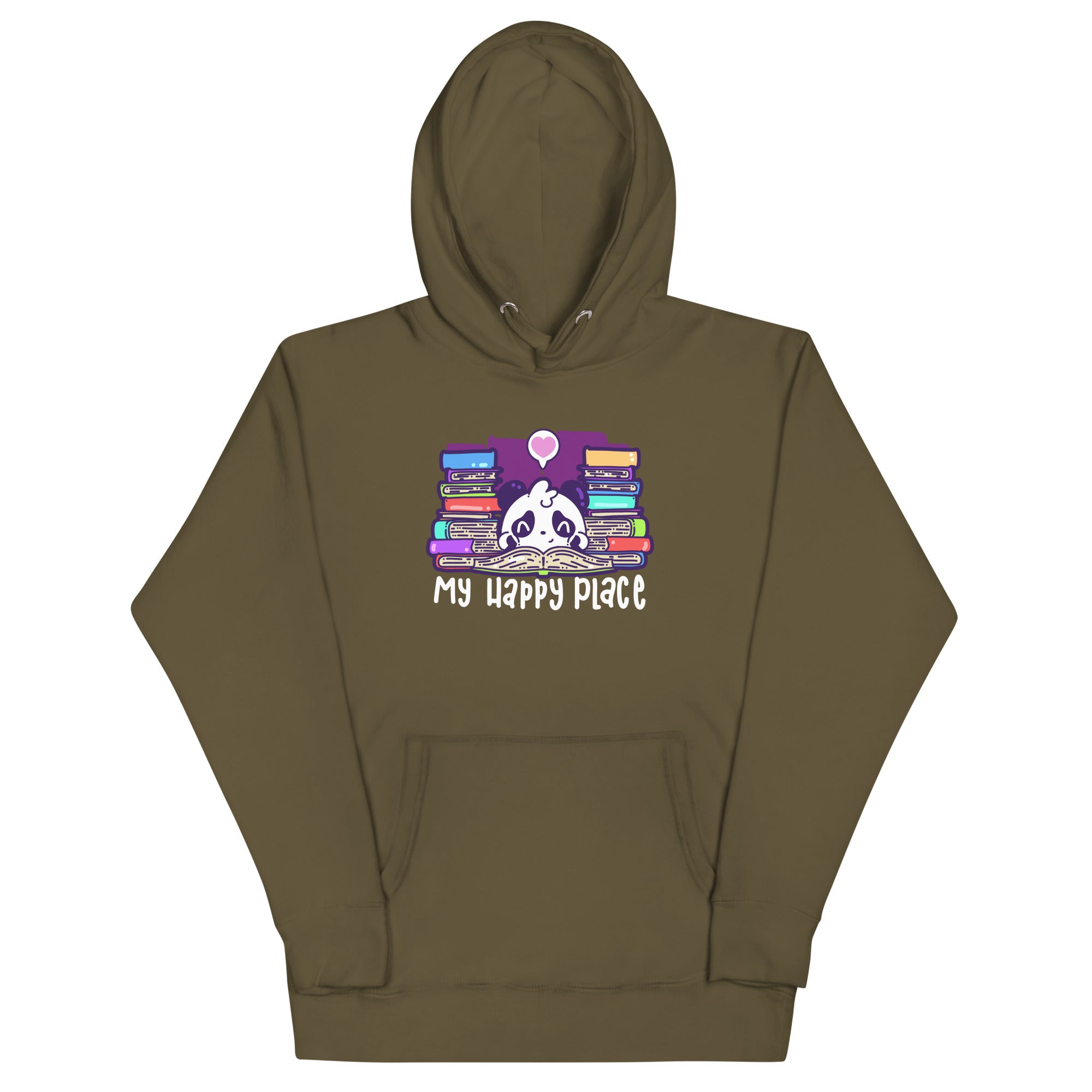 MY HAPPY PLACE - Modified Hoodie - ChubbleGumLLC