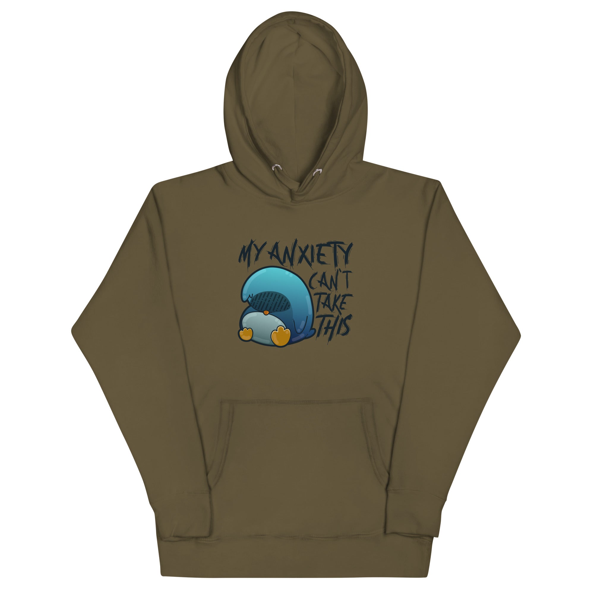 MY ANXIETY CANT TAKE THIS - Hoodie - ChubbleGumLLC