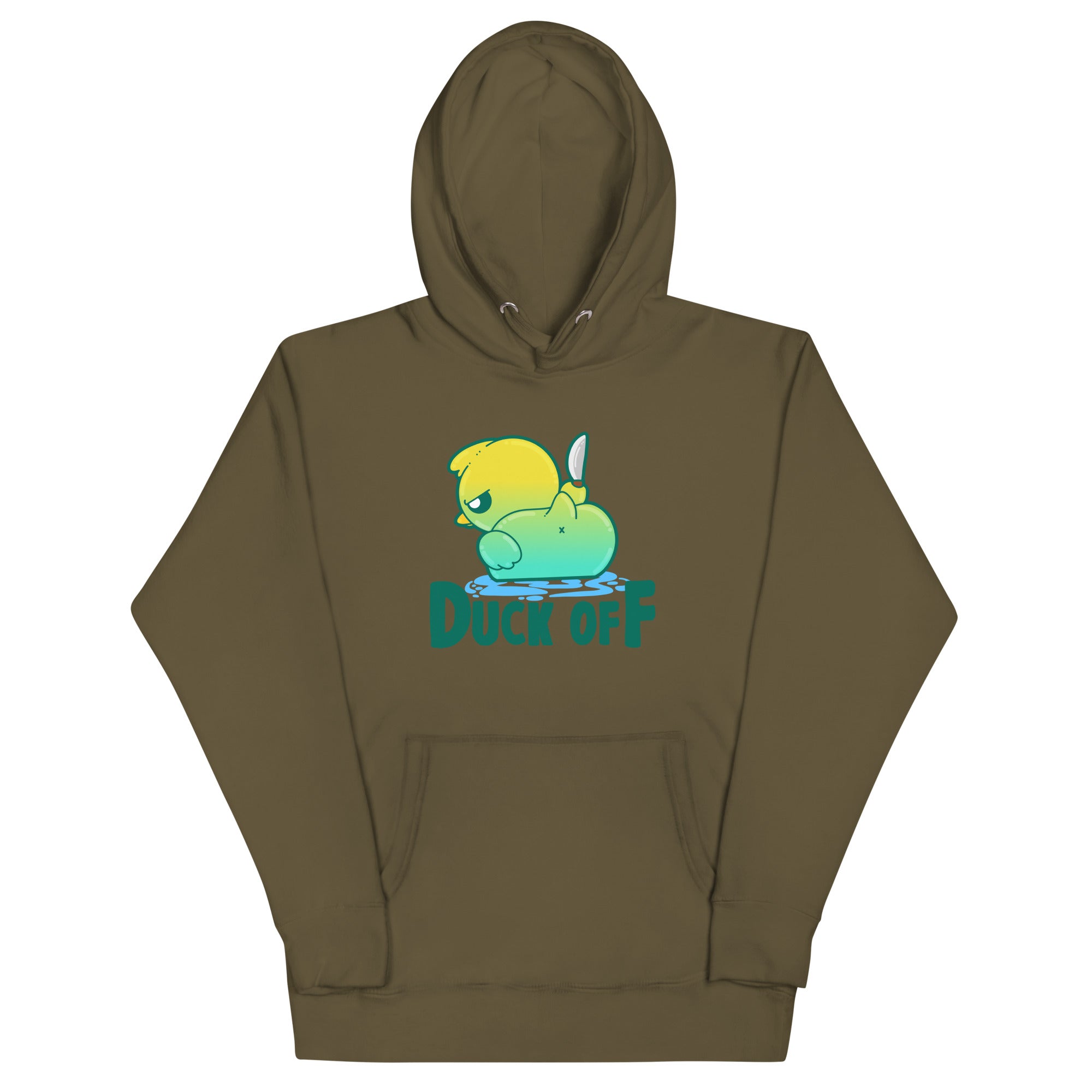 DUCK OFF - Hoodie - ChubbleGumLLC