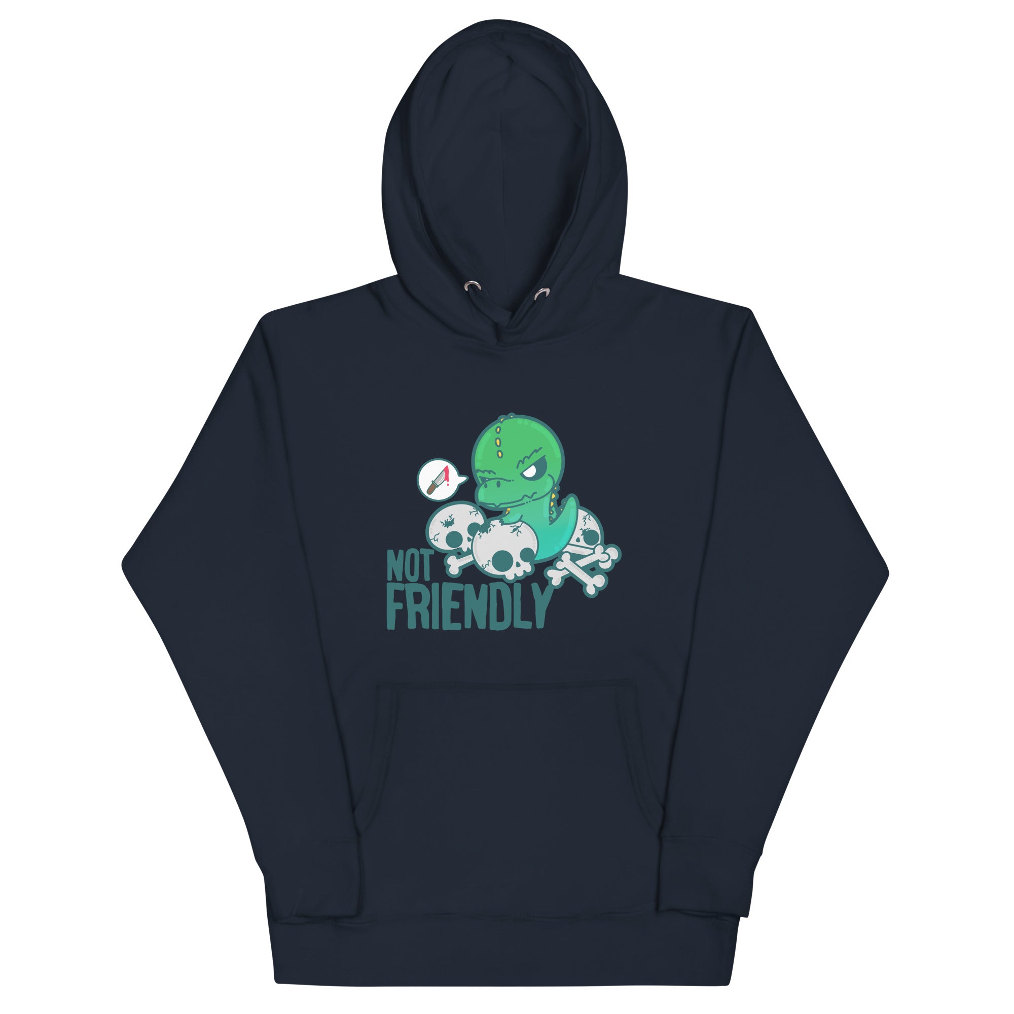 NOT FRIENDLY - Hoodie - ChubbleGumLLC