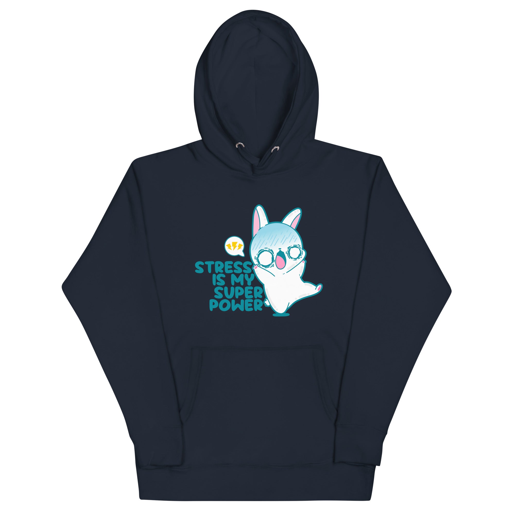 STRESS IS MY SUPERPOWER - Hoodie - ChubbleGumLLC