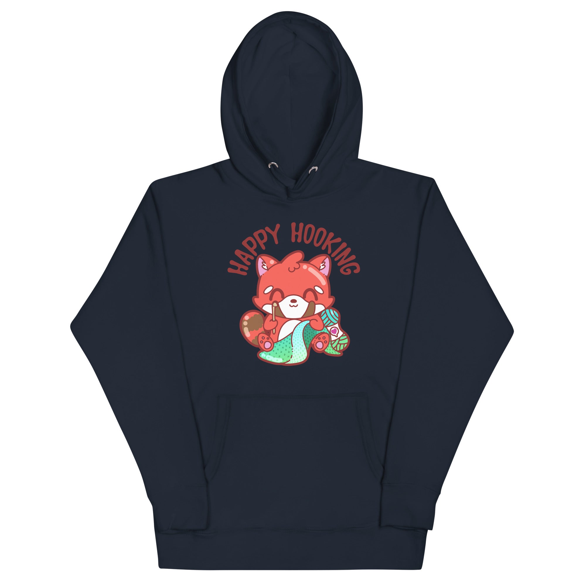 HAPPY HOOKING - Hoodie - ChubbleGumLLC