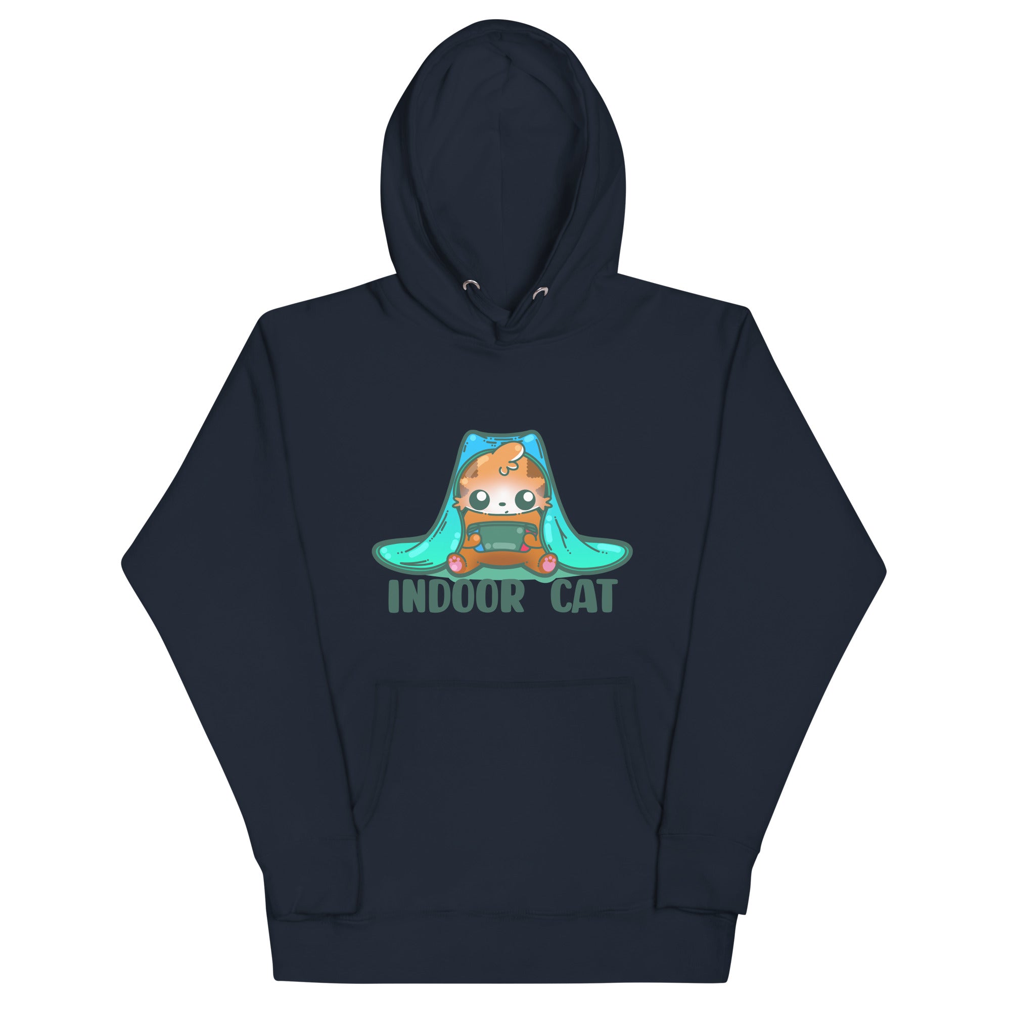 INDOOR CAT - Hoodie - ChubbleGumLLC