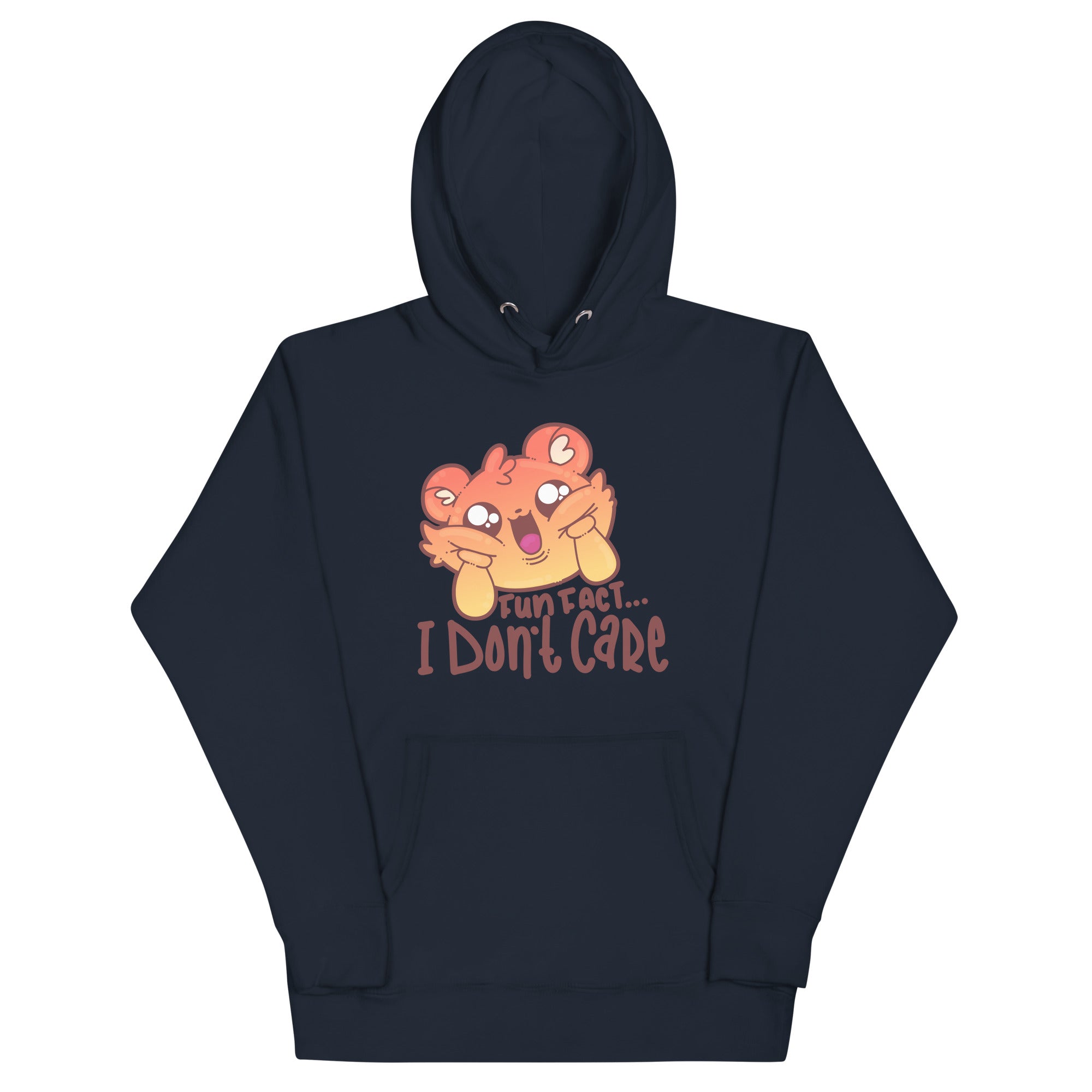 FUN FACT I DONT CARE - Hoodie - ChubbleGumLLC