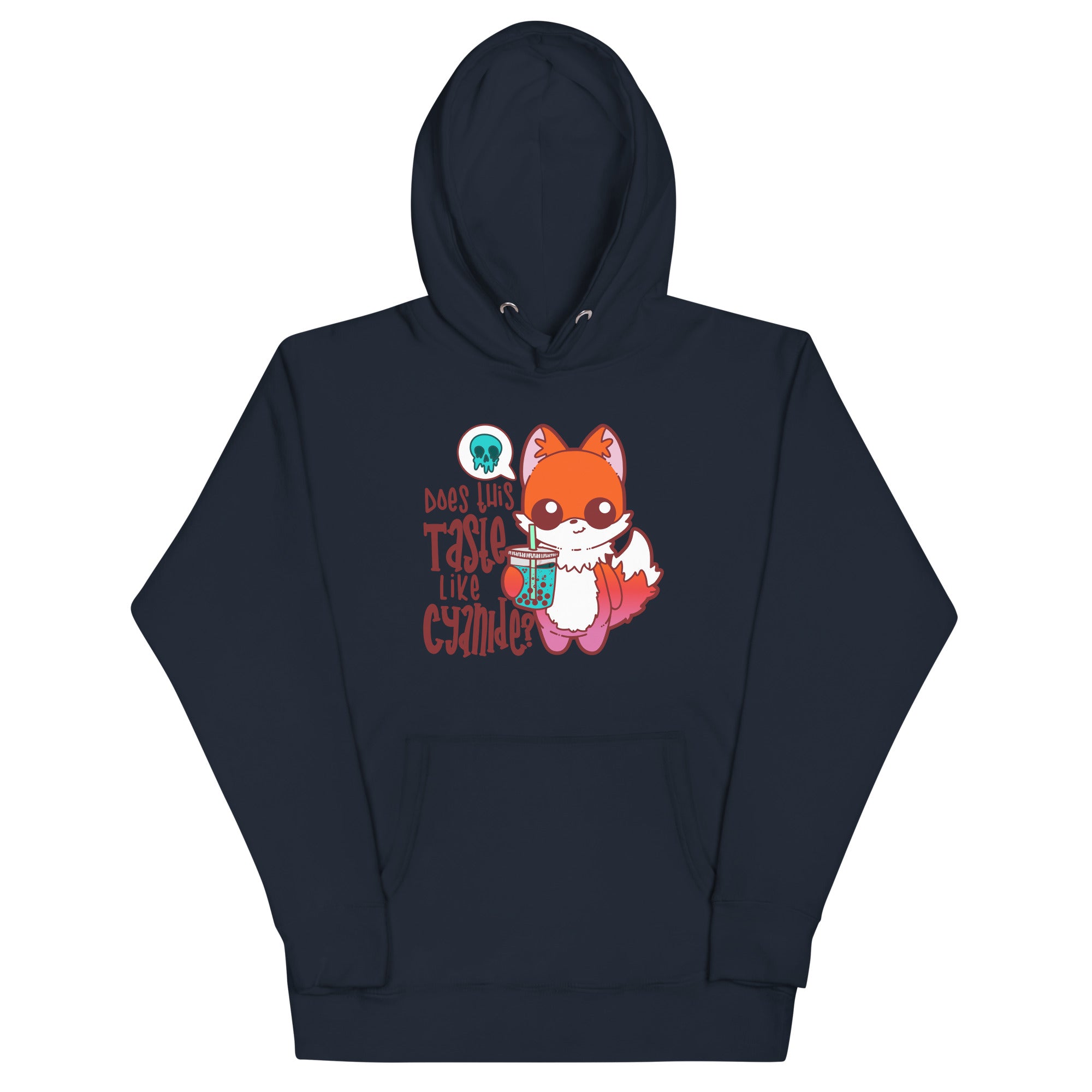 DOES THIS TASTE LIKE CYANIDE - Hoodie - ChubbleGumLLC