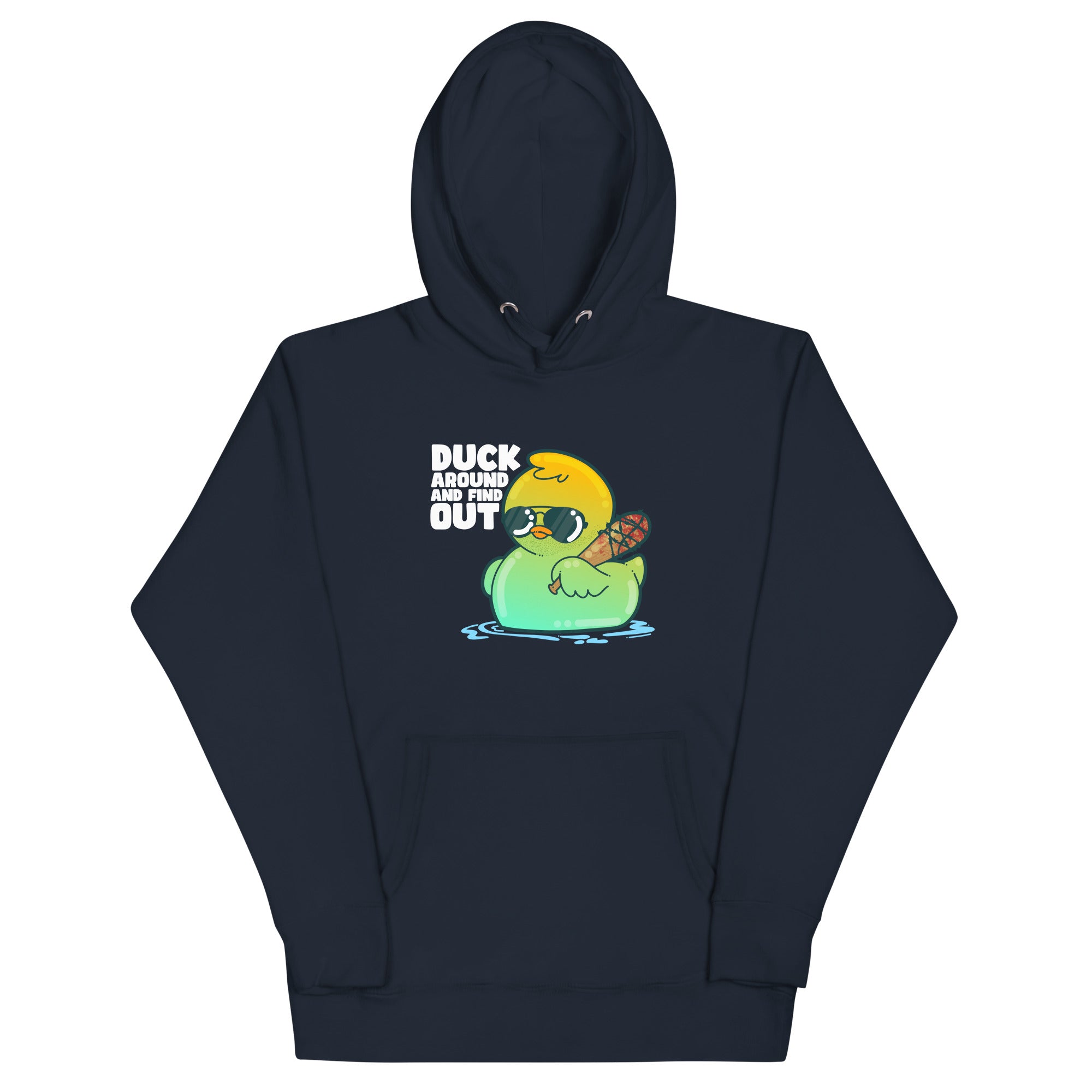 DUCK AROUND AND FIND OUT - Modded Hoodie - ChubbleGumLLC