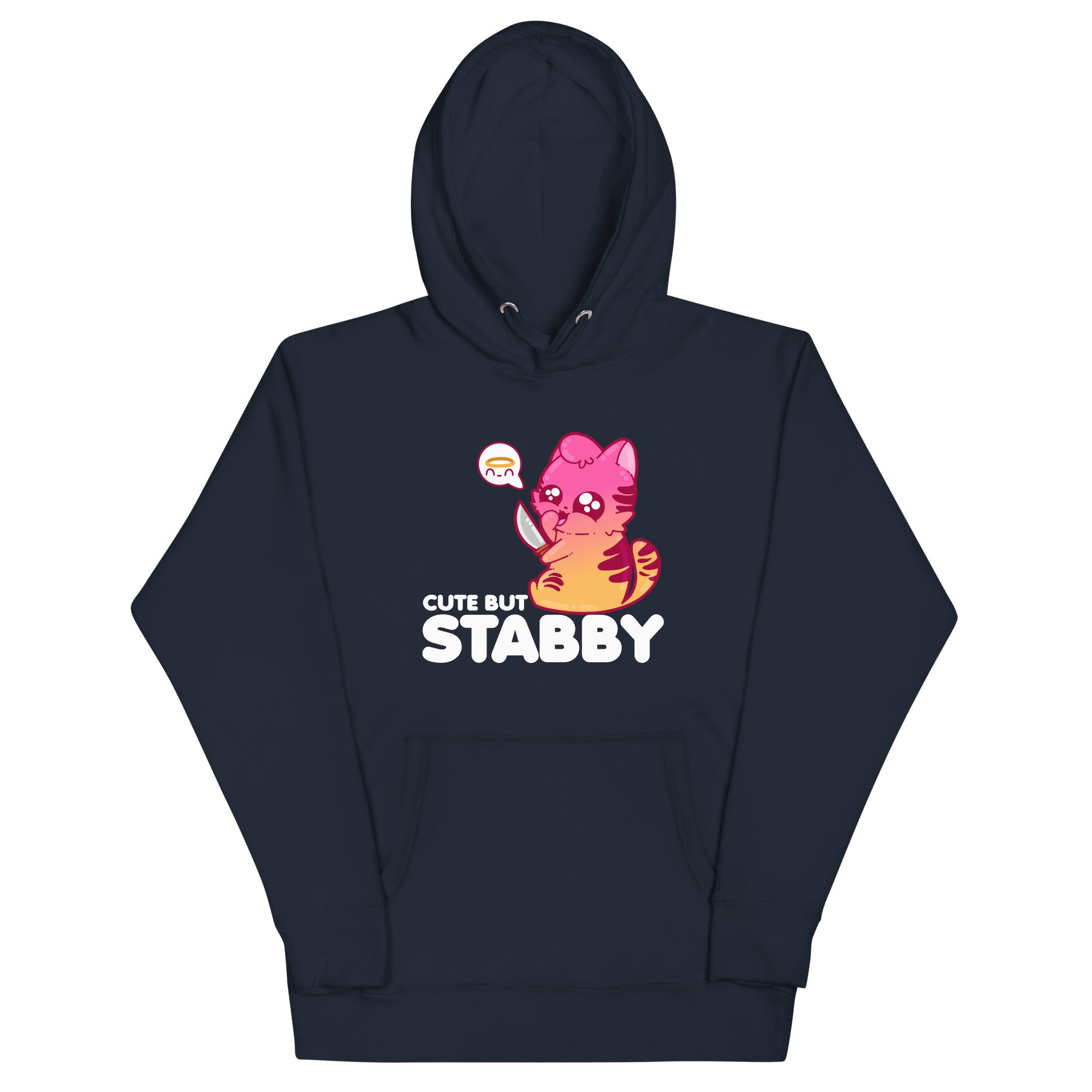 CUTE BUT STABBY - Modded Hoodie - ChubbleGumLLC