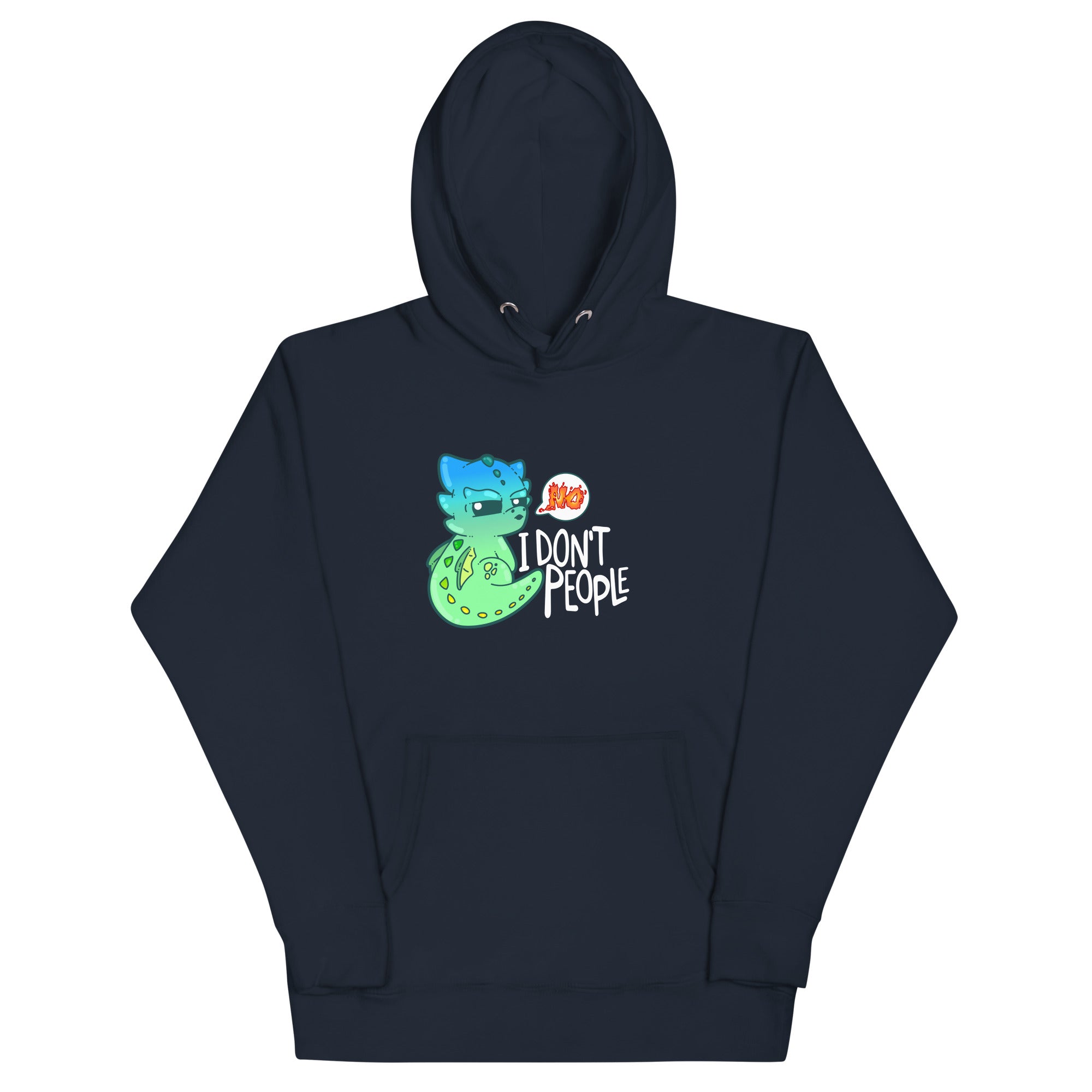 I DONT PEOPLE - Modded Hoodie - ChubbleGumLLC