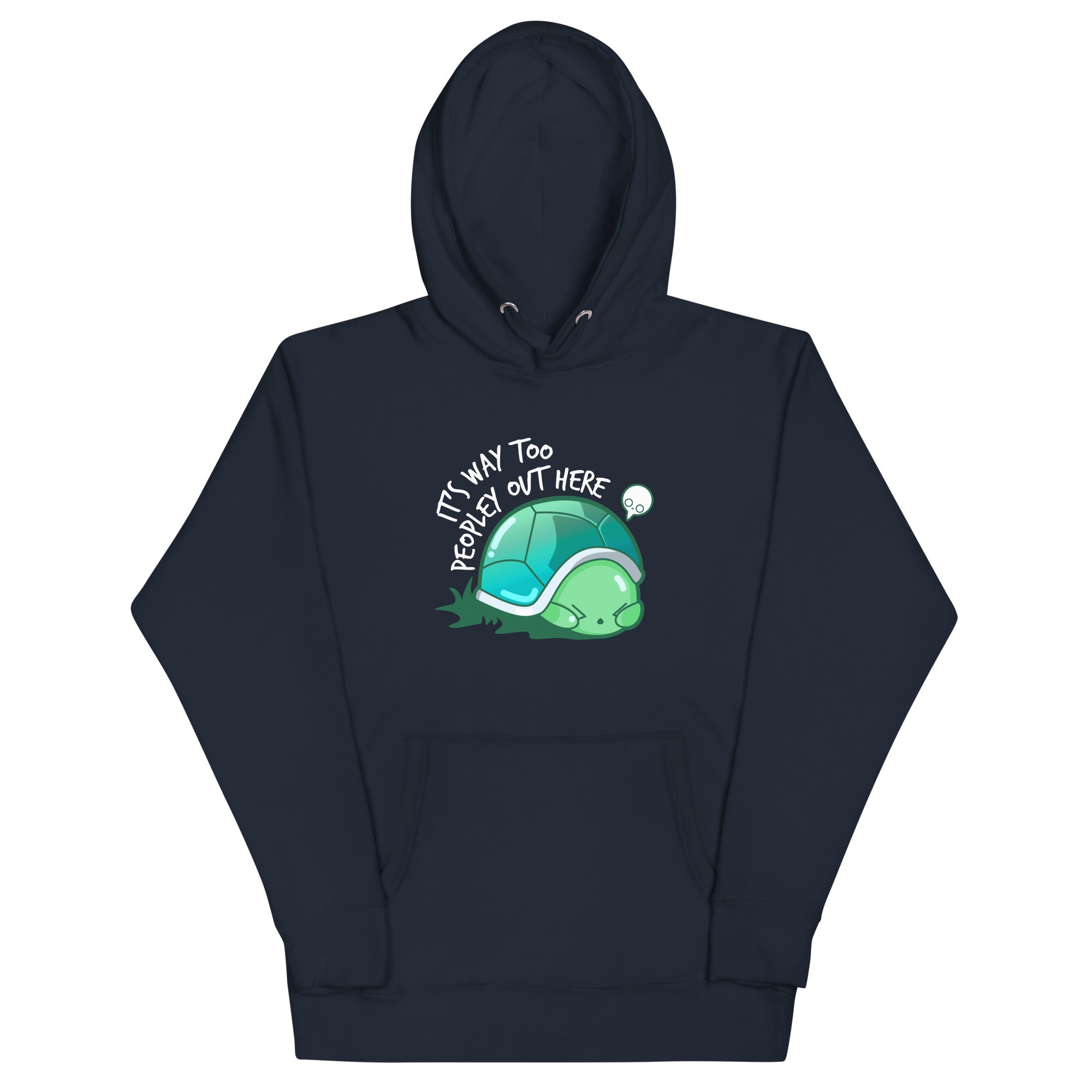 WAY TOO PEOPLEY - Modded Hoodie - ChubbleGumLLC