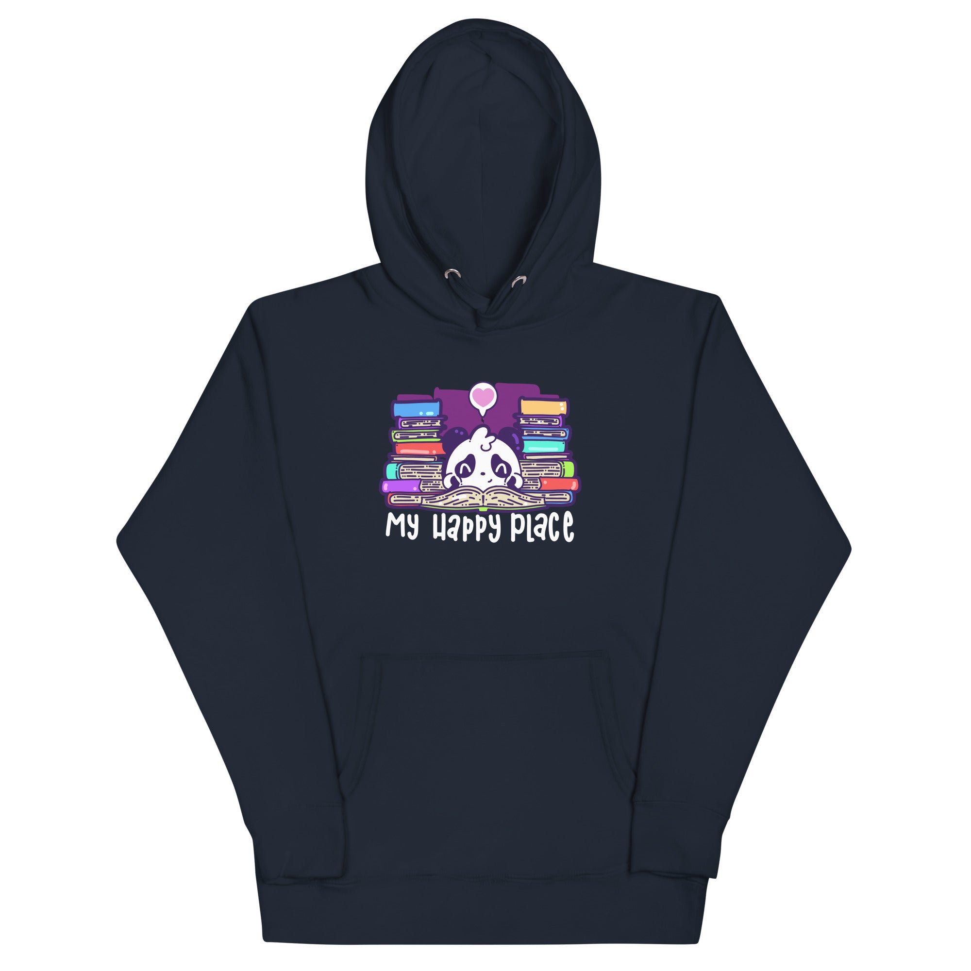 MY HAPPY PLACE - Modified Hoodie - ChubbleGumLLC