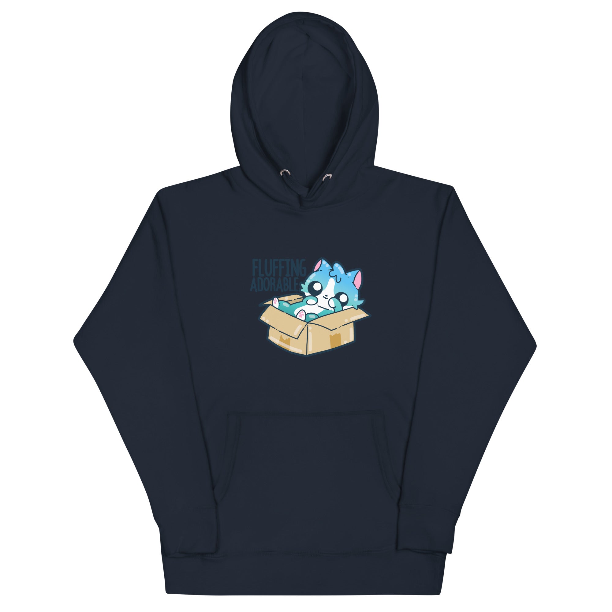 FLUFFING ADORABLE - Hoodie - ChubbleGumLLC