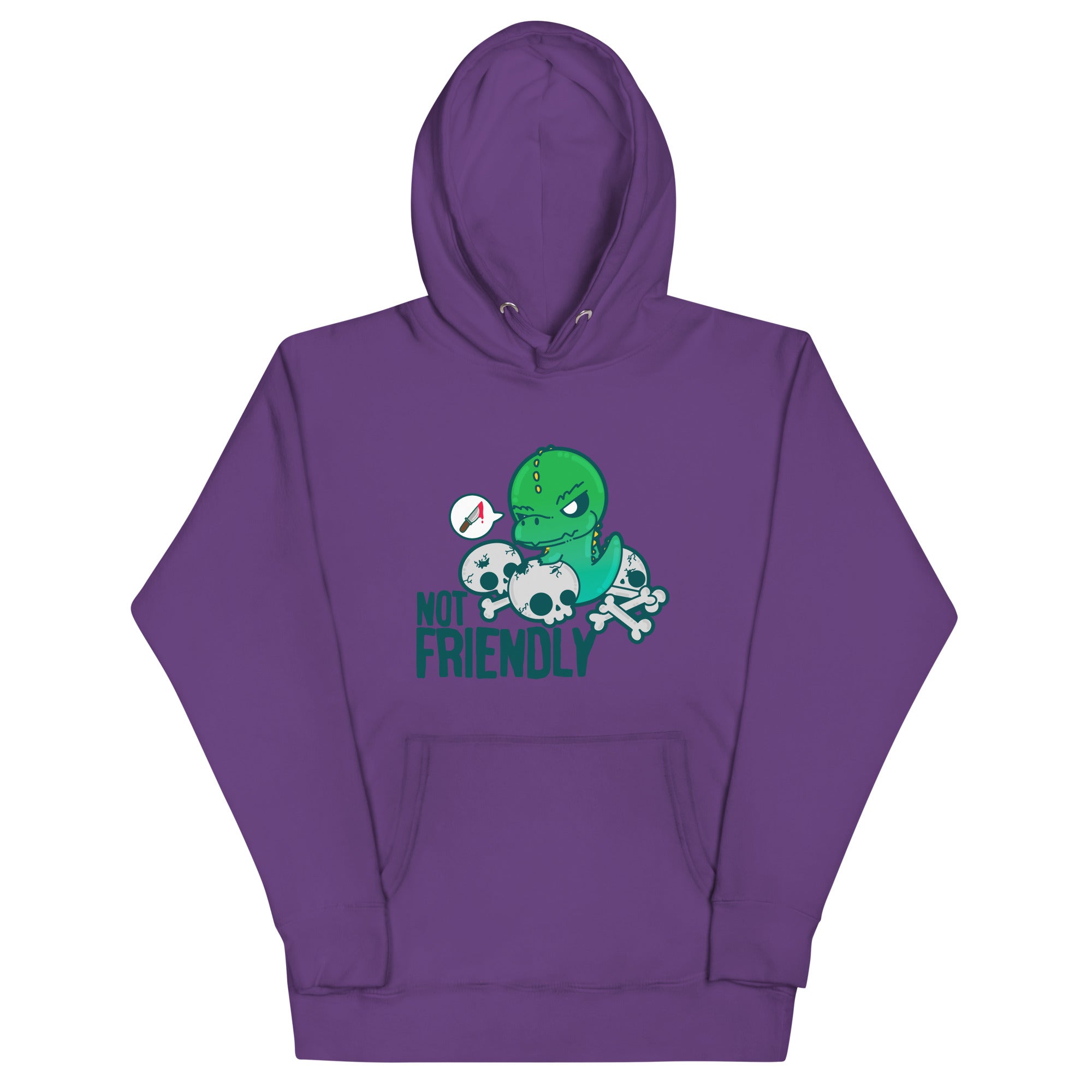 NOT FRIENDLY - Hoodie - ChubbleGumLLC
