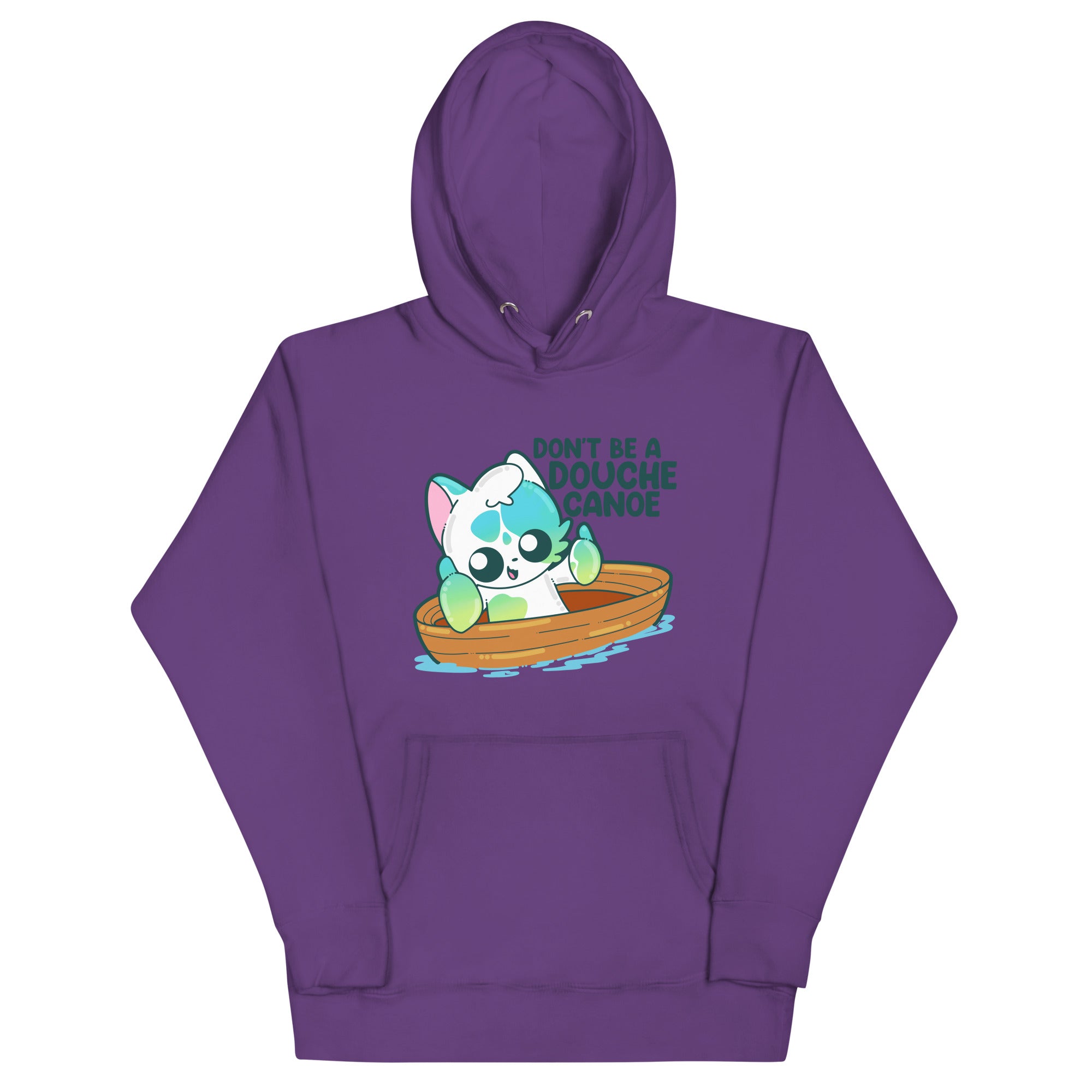 DONT BE A DOUCHE CANOE - Hoodie - ChubbleGumLLC
