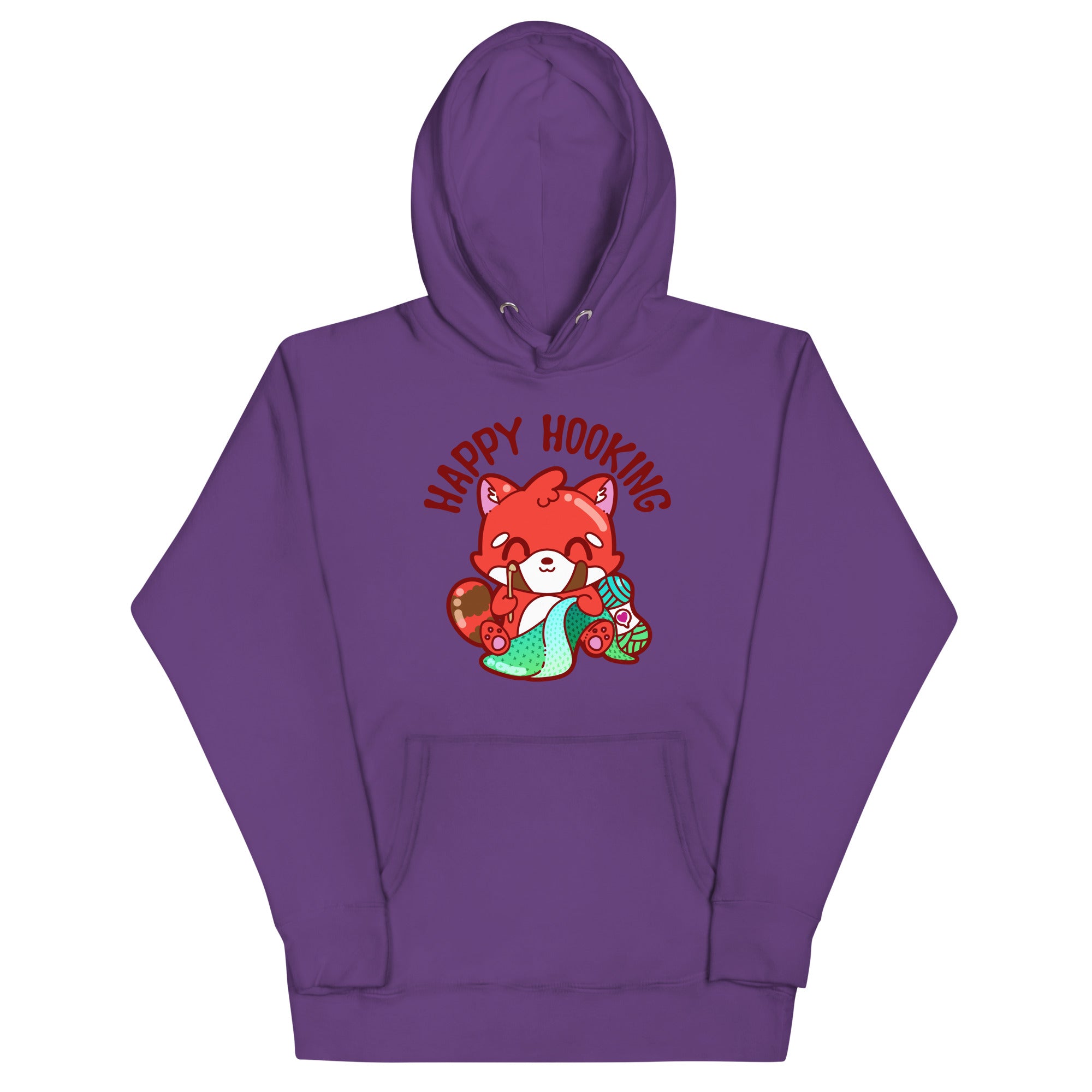 HAPPY HOOKING - Hoodie - ChubbleGumLLC