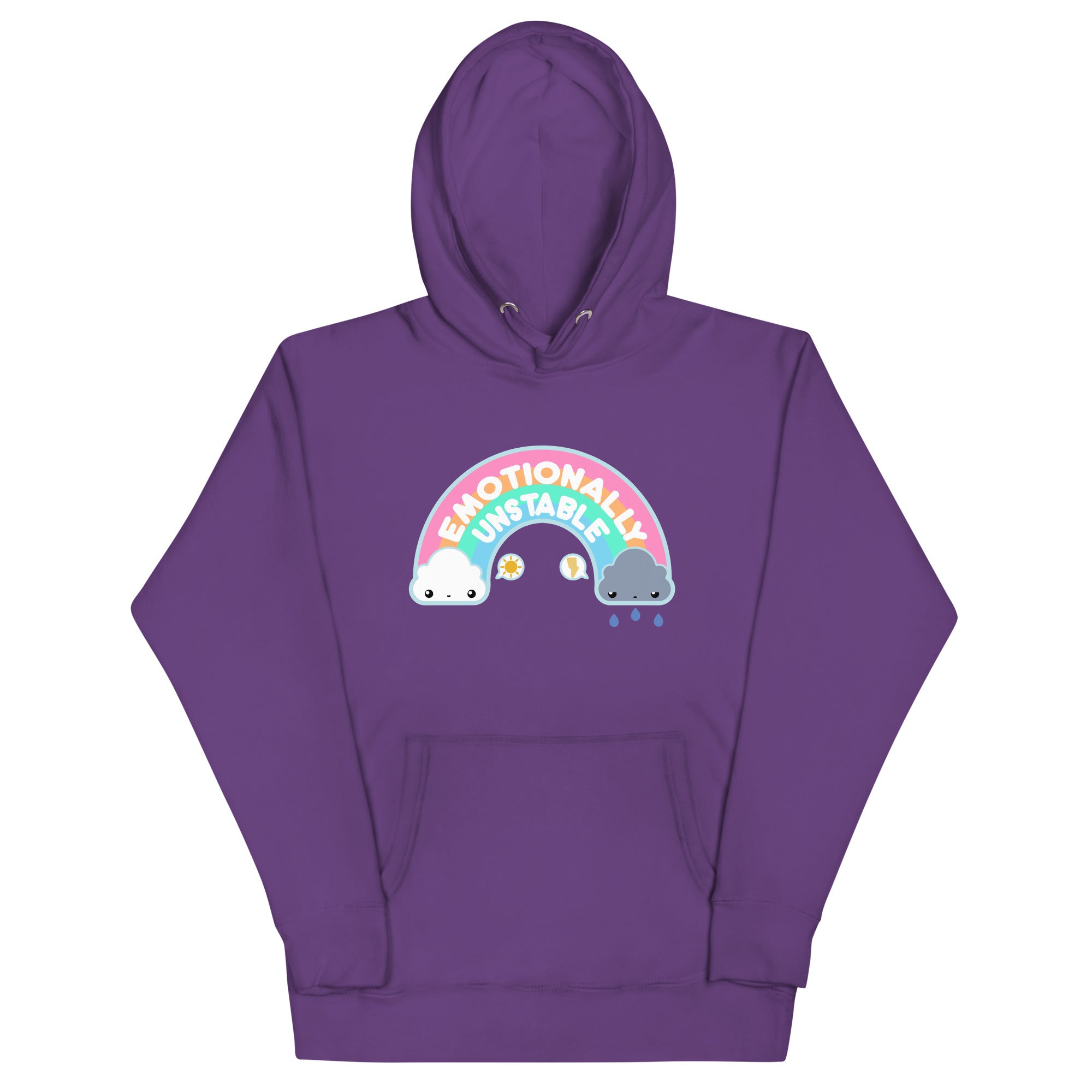 EMOTIONALLY UNSTABLE - Hoodie - ChubbleGumLLC