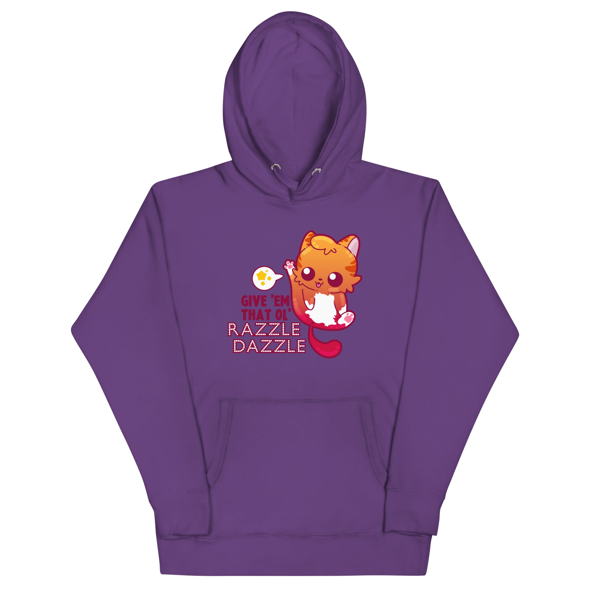GIVE EM THAT OL RAZZLE DAZZLE - Hoodie - ChubbleGumLLC