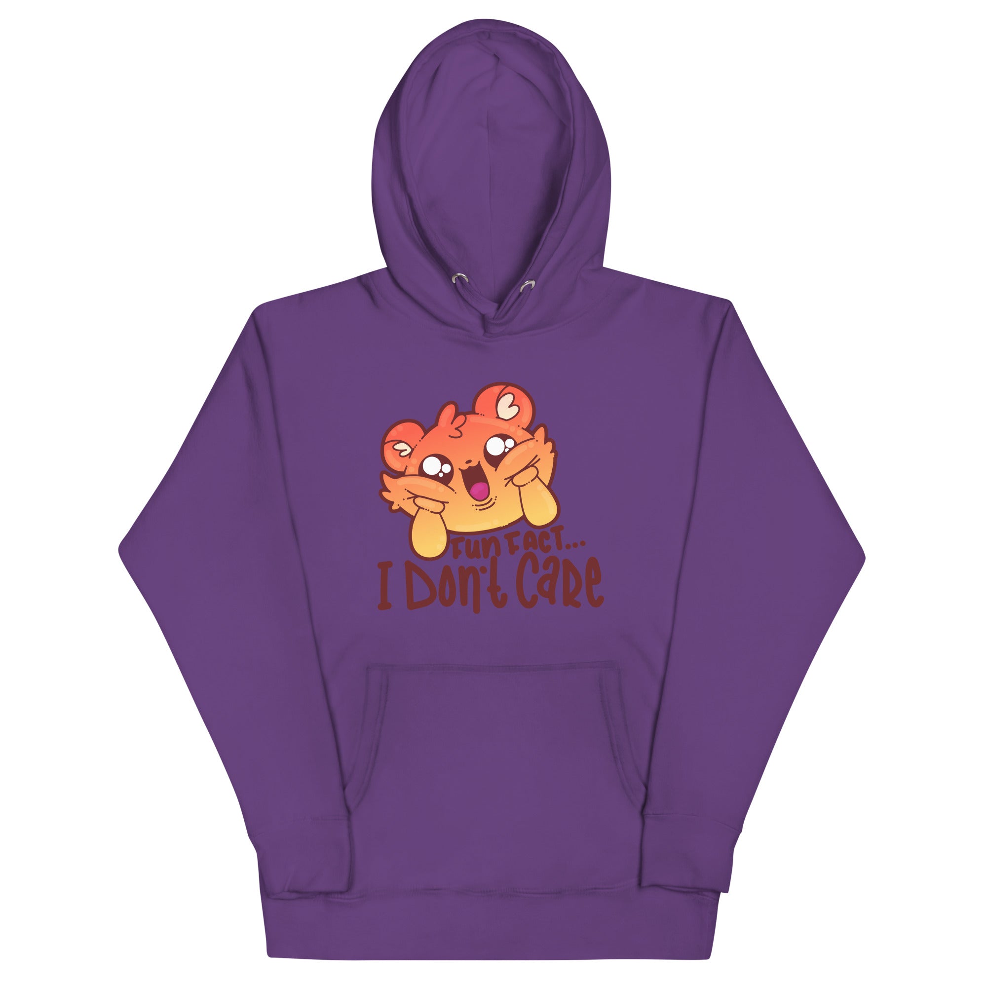FUN FACT I DONT CARE - Hoodie - ChubbleGumLLC