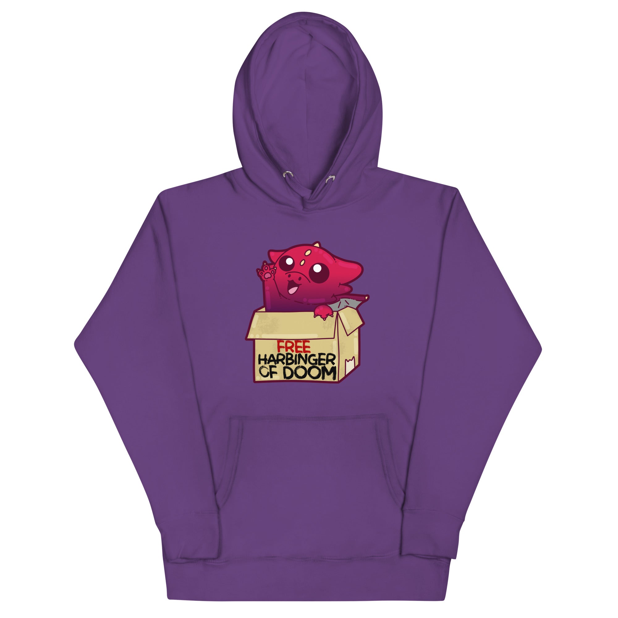 FREE HARBINGER OF DOOM - Hoodie - ChubbleGumLLC