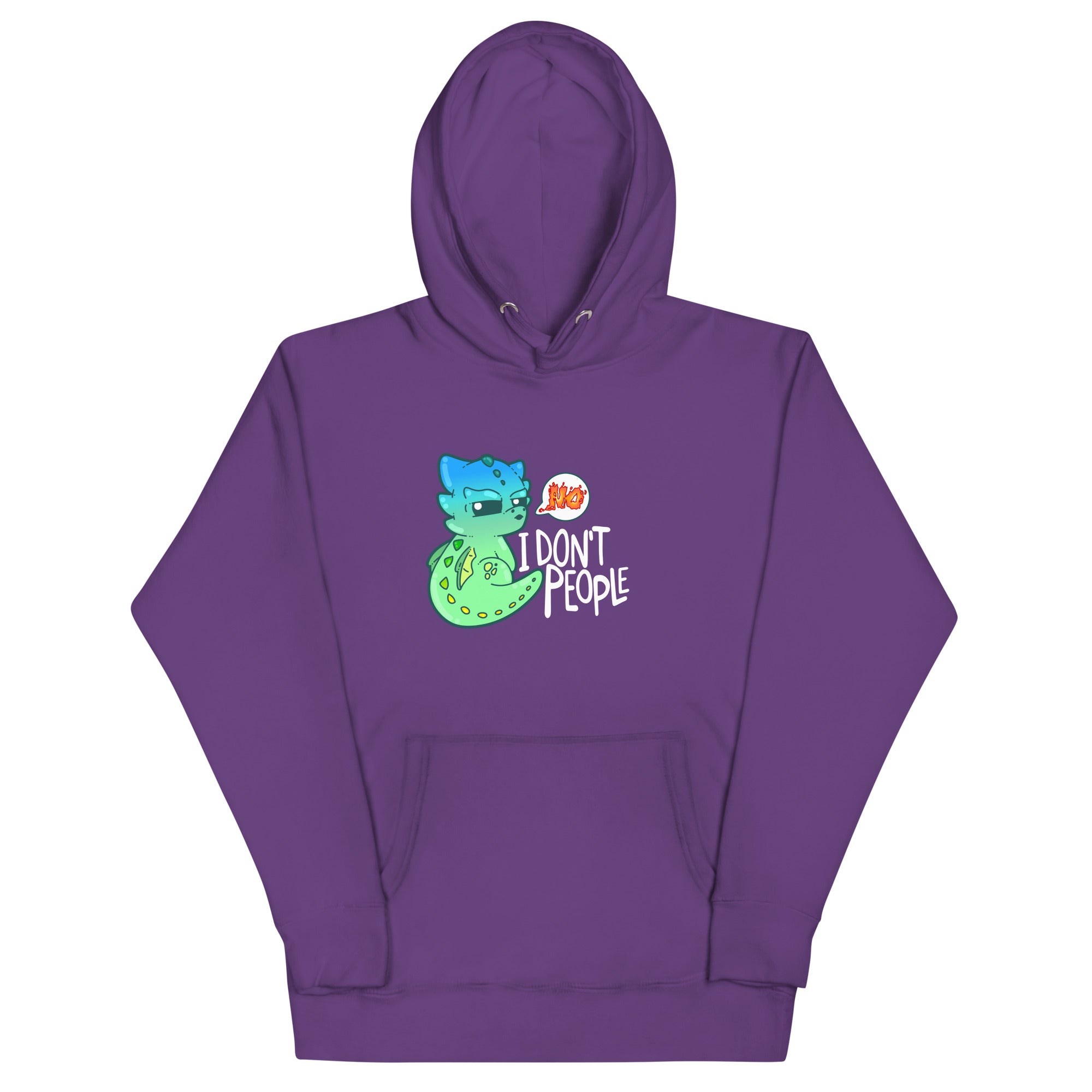 I DONT PEOPLE - Modded Hoodie - ChubbleGumLLC