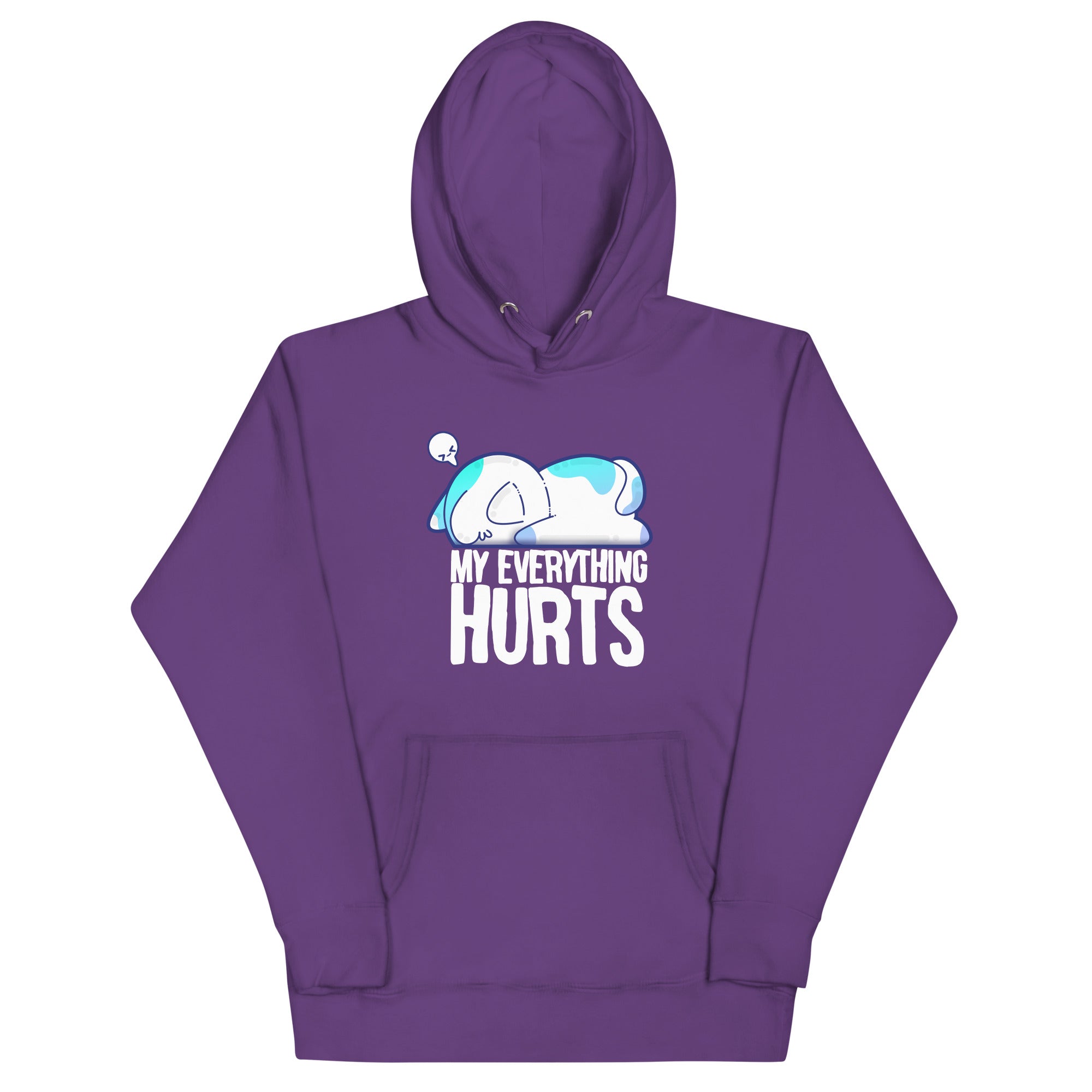 MY EVERYTHING HURTS - Modded Hoodie - ChubbleGumLLC