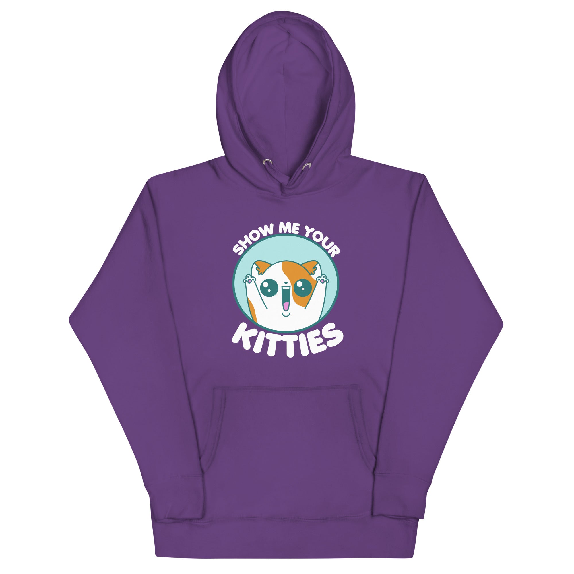 SHOW ME YOUR KITTIES - Modified Hoodie - ChubbleGumLLC