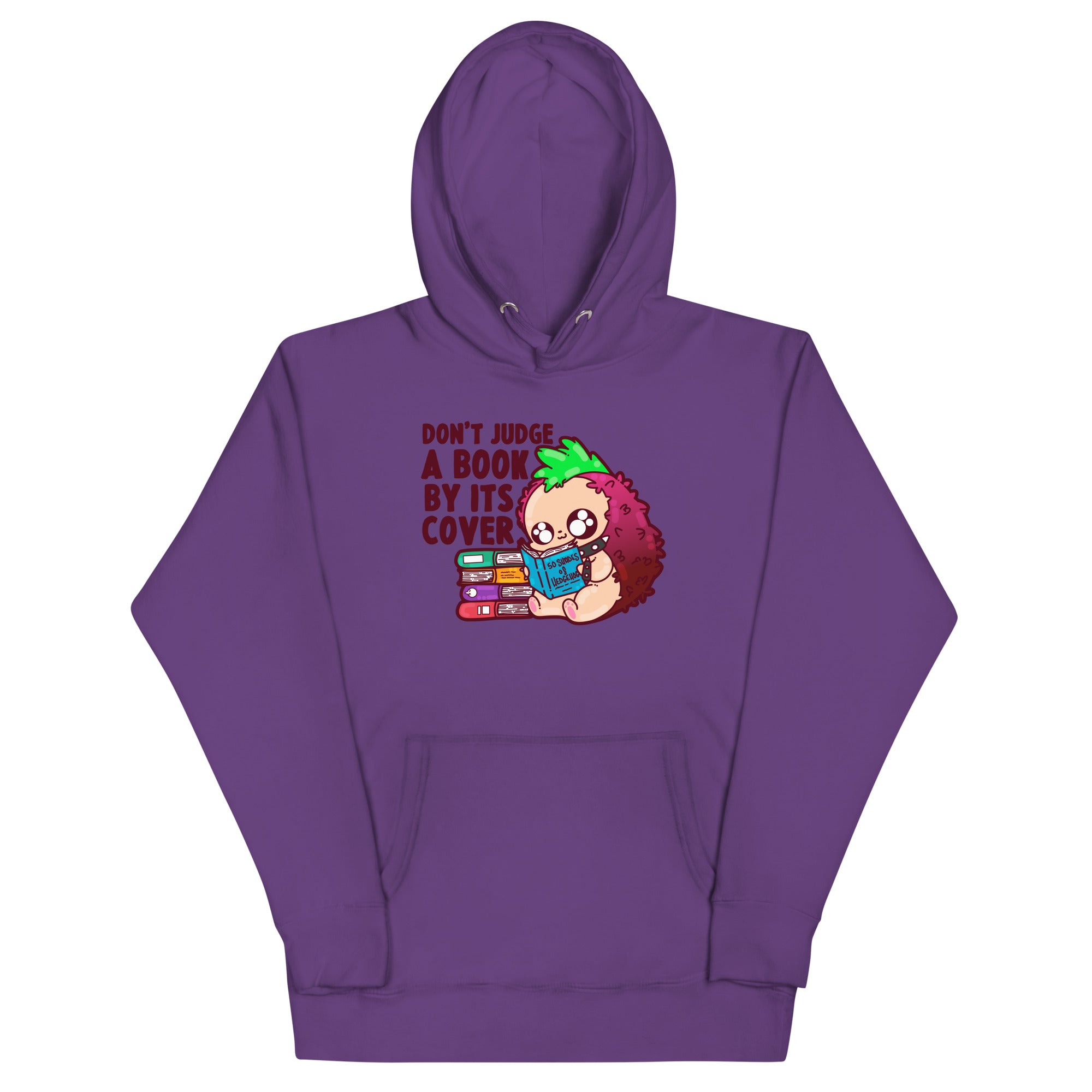 DONT JUDGE A BOOK - Hoodie - ChubbleGumLLC