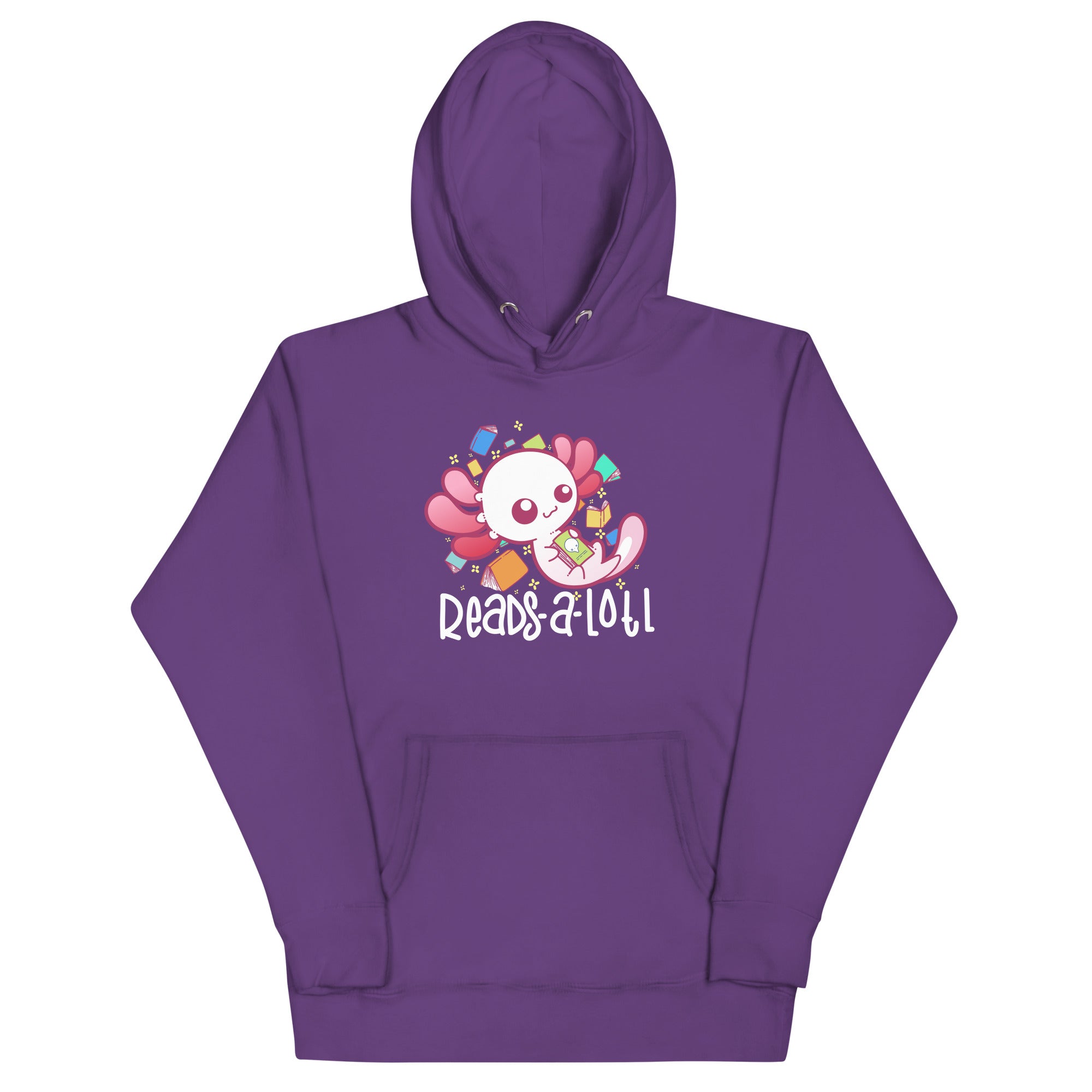 READS A LOTL - Modified Hoodie - ChubbleGumLLC