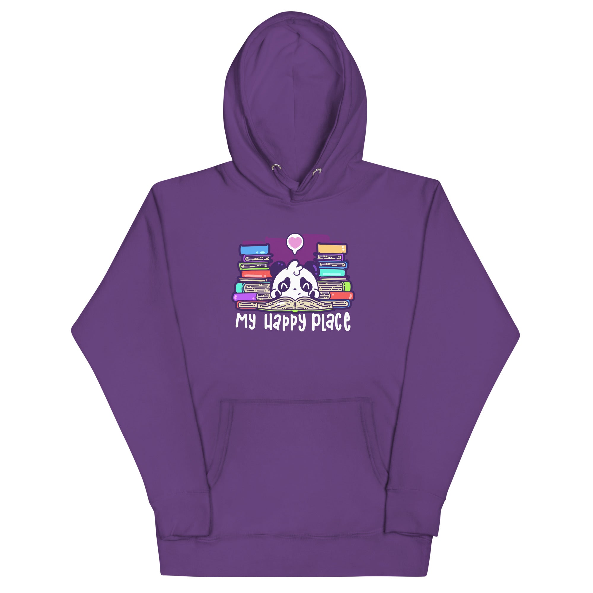 MY HAPPY PLACE - Modified Hoodie - ChubbleGumLLC