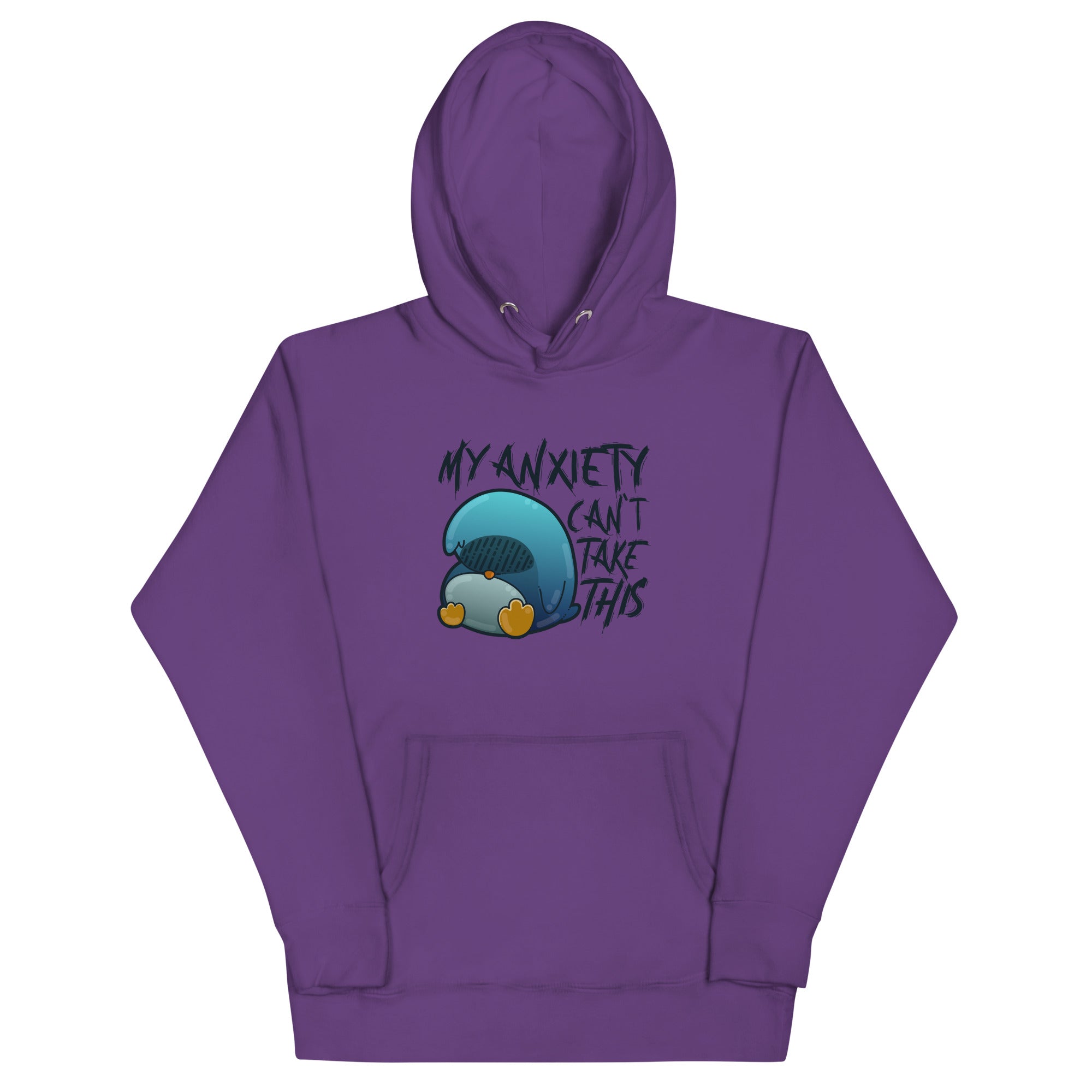 MY ANXIETY CANT TAKE THIS - Hoodie - ChubbleGumLLC