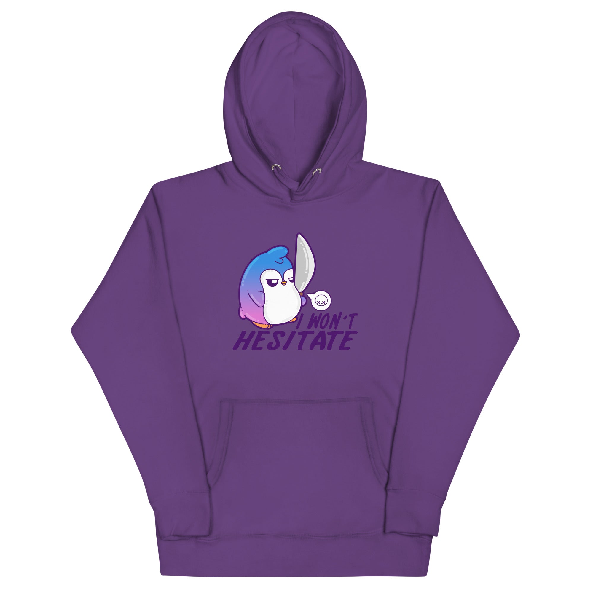 I WONT HESITATE - Hoodie - ChubbleGumLLC