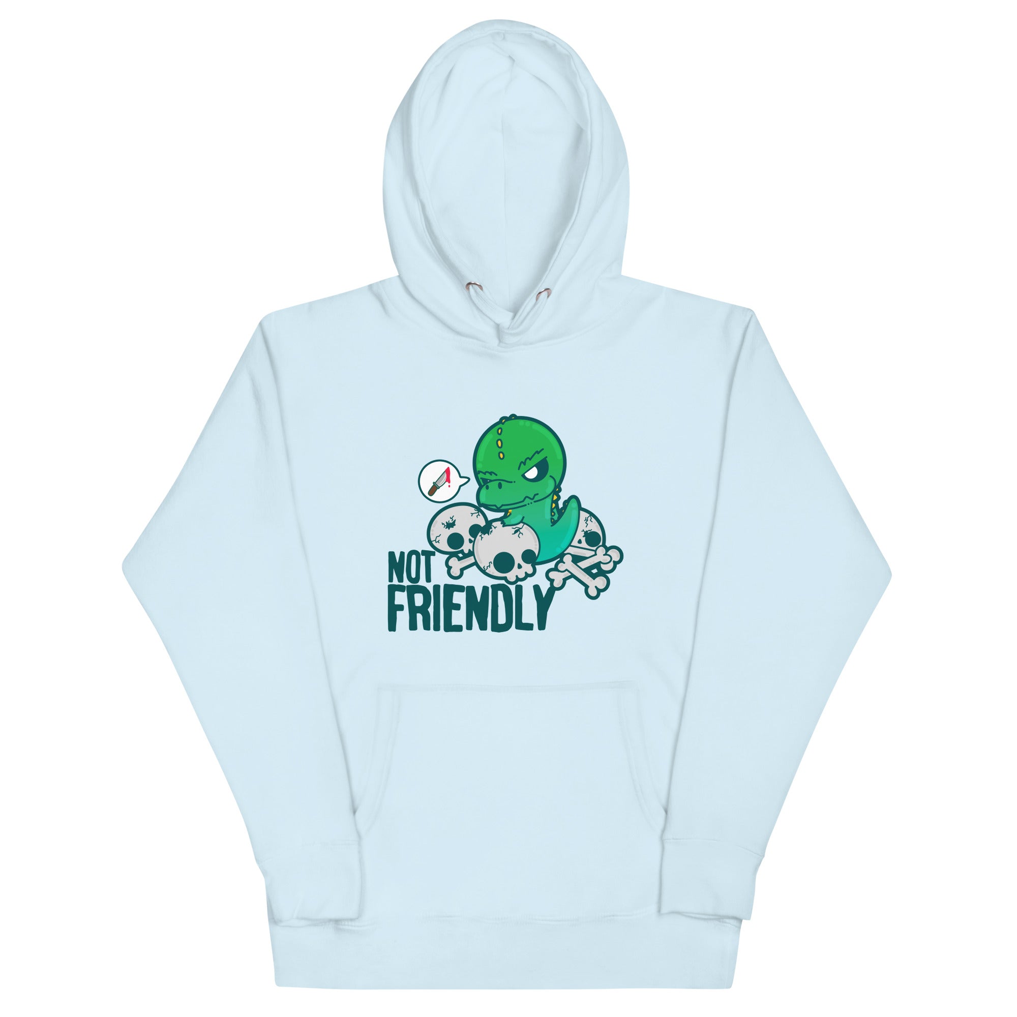 NOT FRIENDLY - Hoodie - ChubbleGumLLC