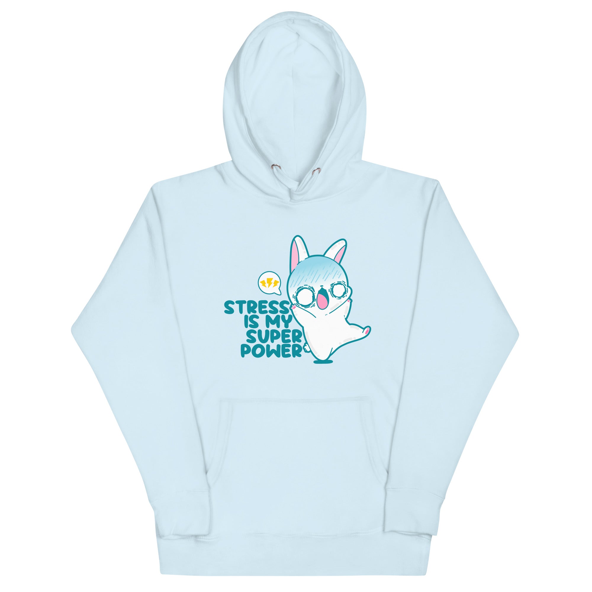 STRESS IS MY SUPERPOWER - Hoodie - ChubbleGumLLC