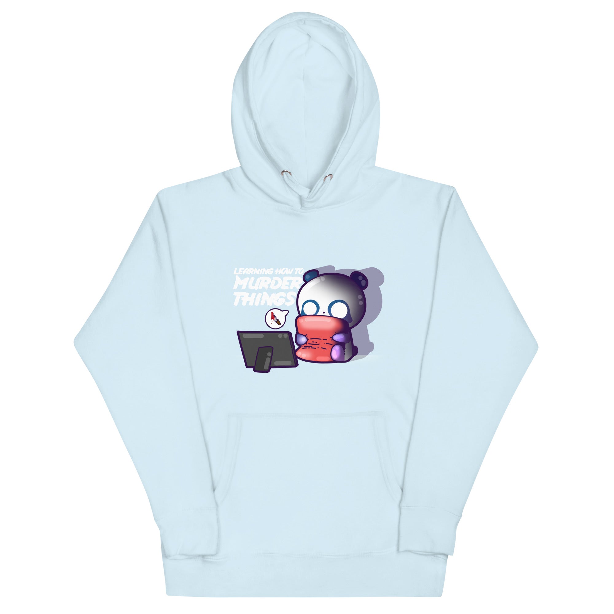 LEARNING HOW TO MURDER THINGS - Hoodie - ChubbleGumLLC
