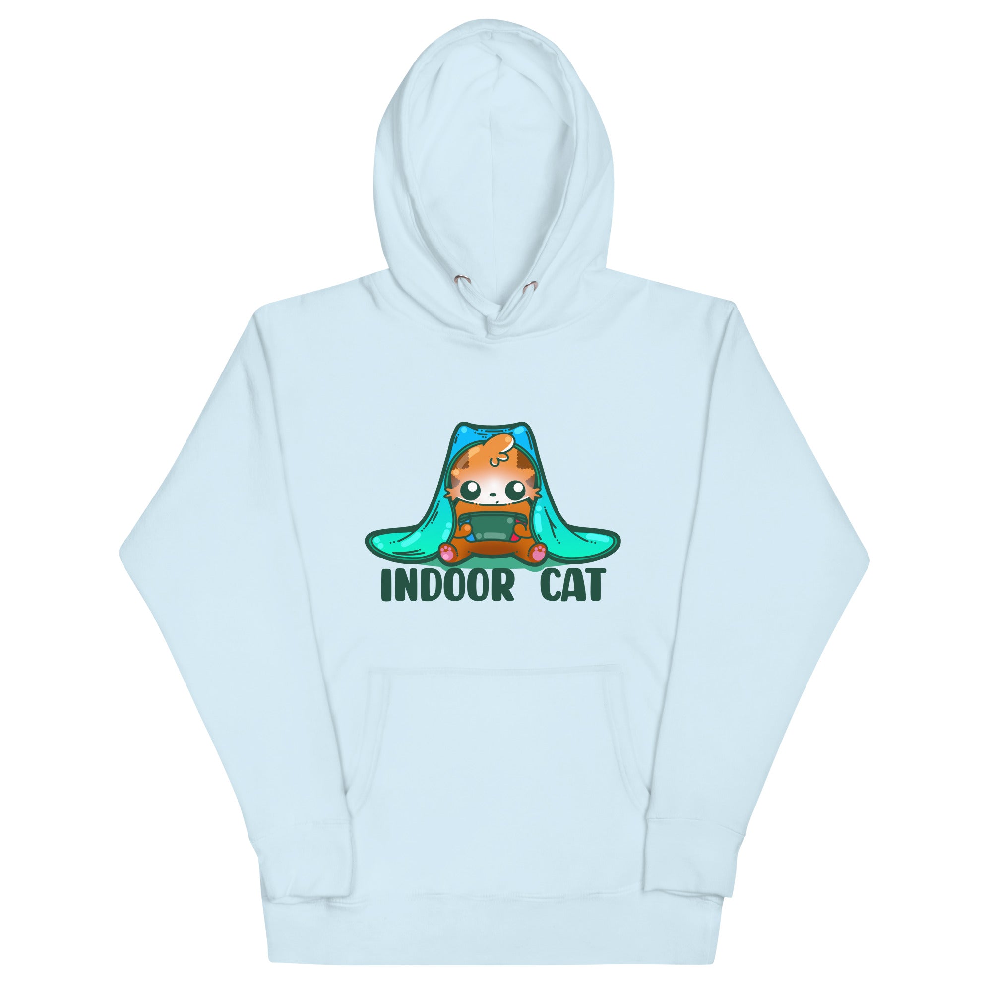 INDOOR CAT - Hoodie - ChubbleGumLLC