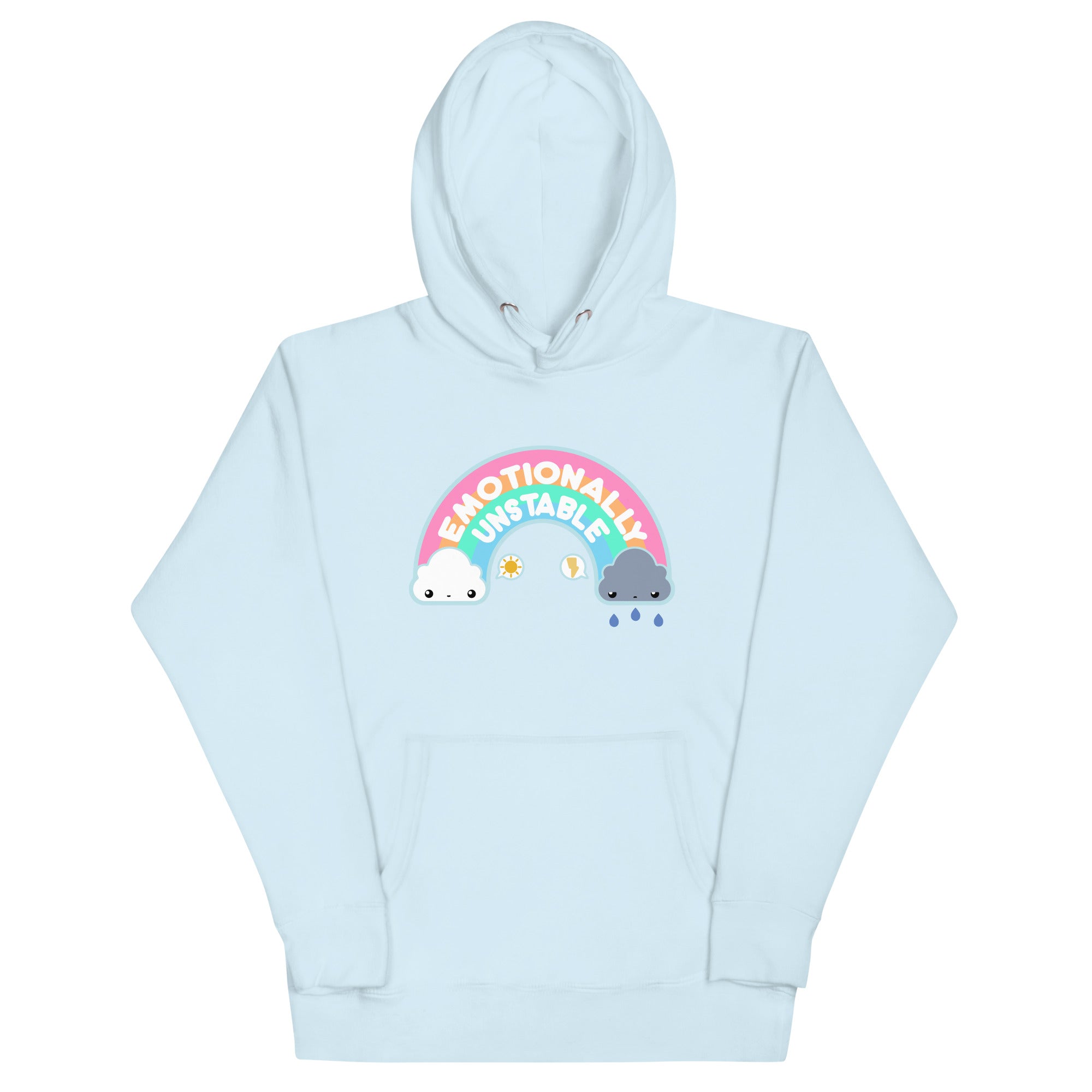 EMOTIONALLY UNSTABLE - Hoodie - ChubbleGumLLC