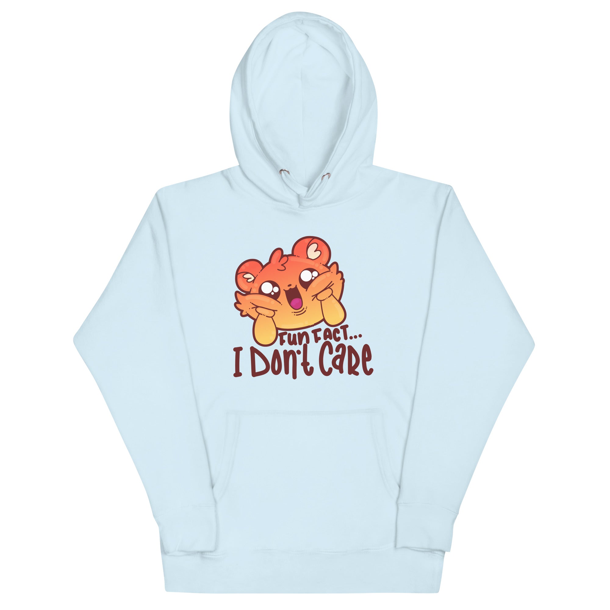 FUN FACT I DONT CARE - Hoodie - ChubbleGumLLC