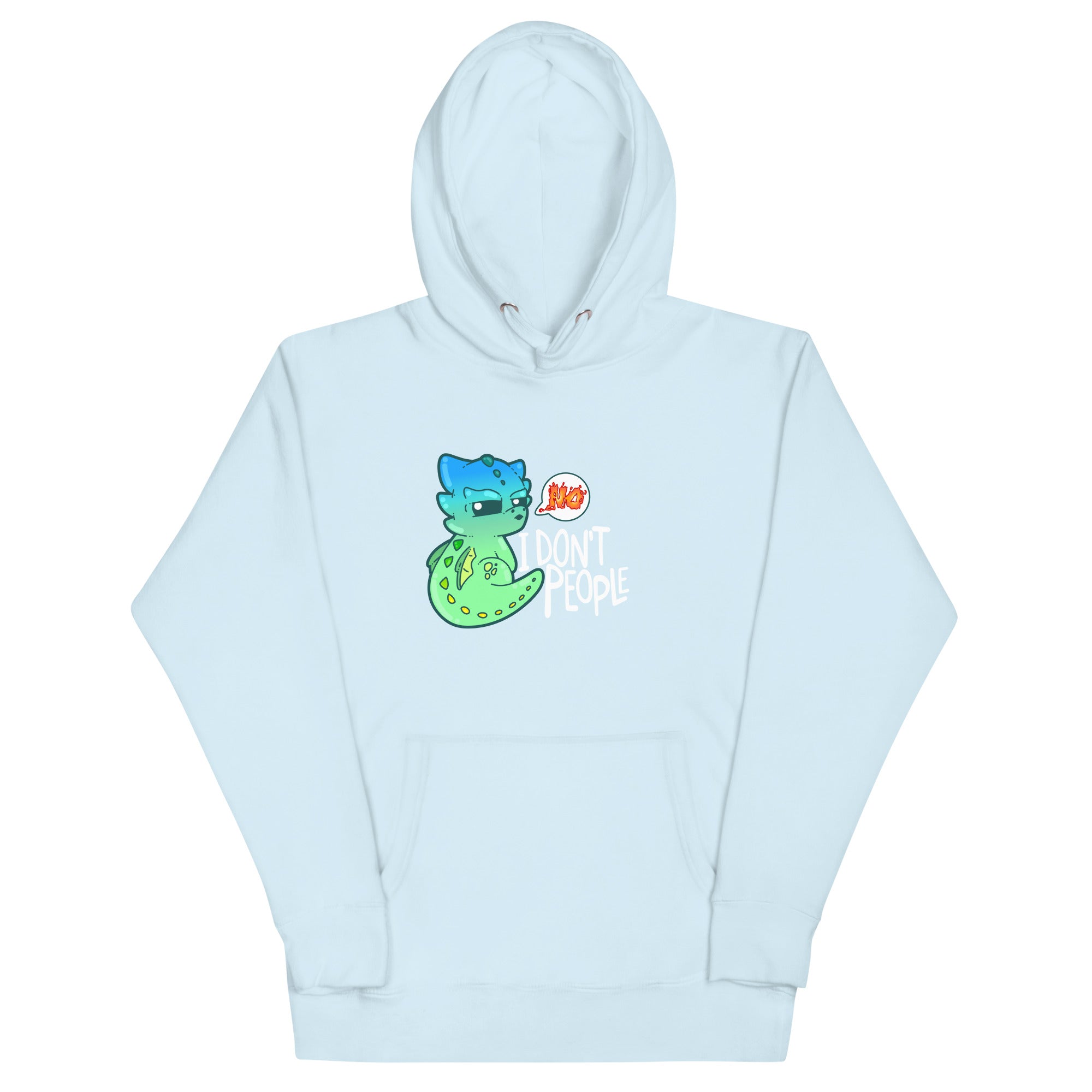 I DONT PEOPLE - Modded Hoodie - ChubbleGumLLC